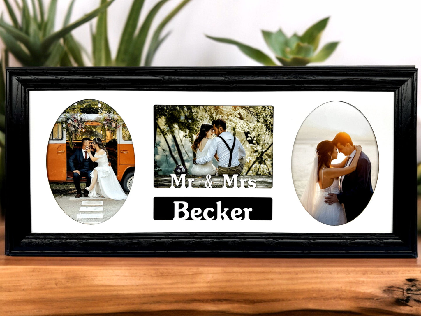 Personalized Wedding Frame | Mr & Mrs Couples Last Name