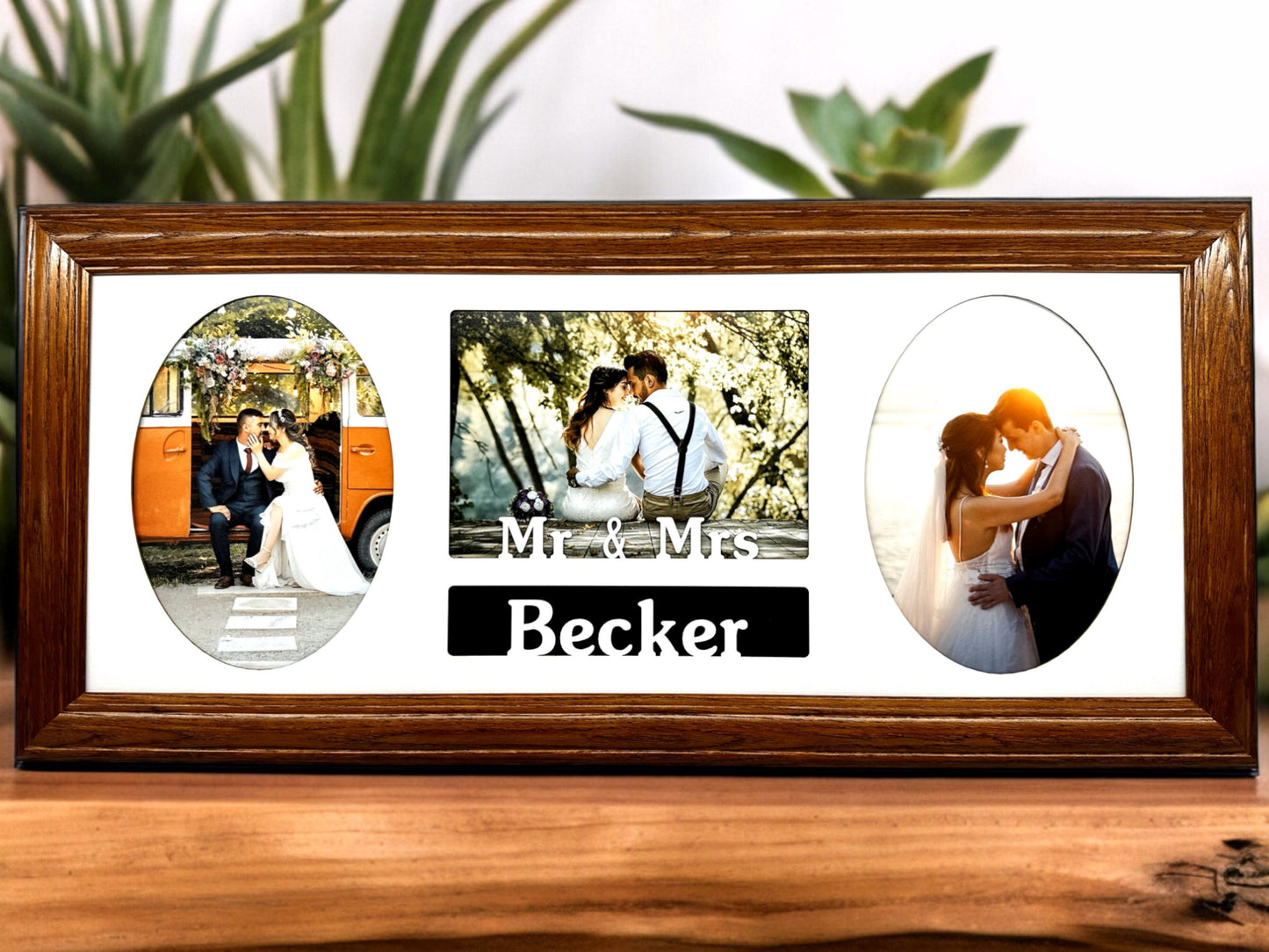 Personalized Wedding Frame | Mr & Mrs Couples Last Name