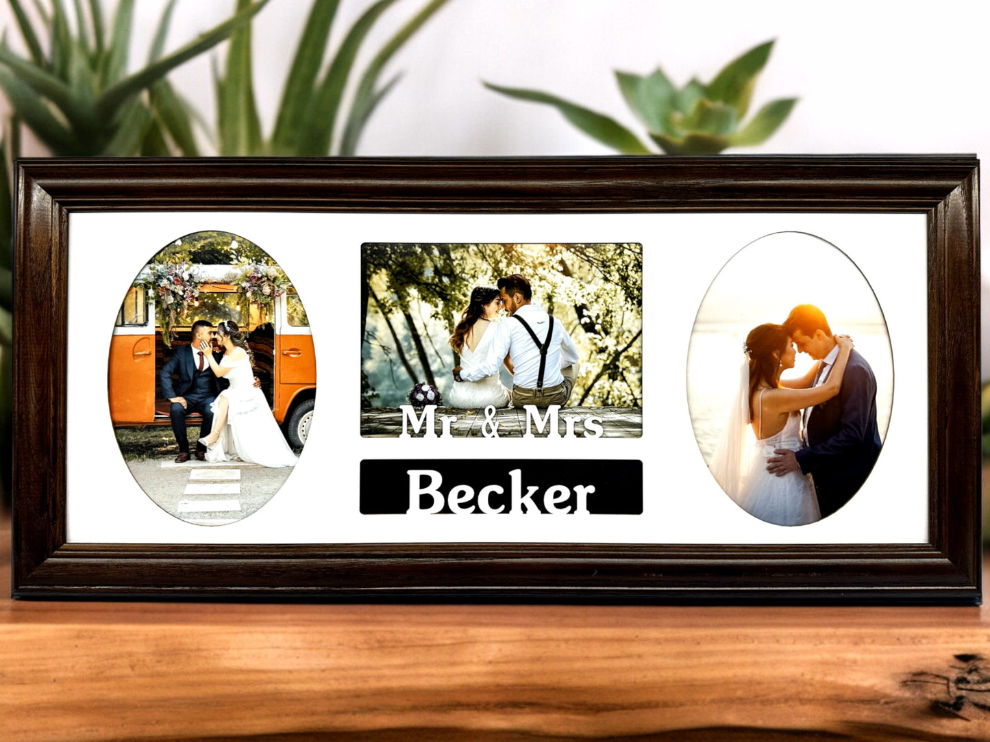 Personalized Wedding Frame | Mr & Mrs Couples Last Name