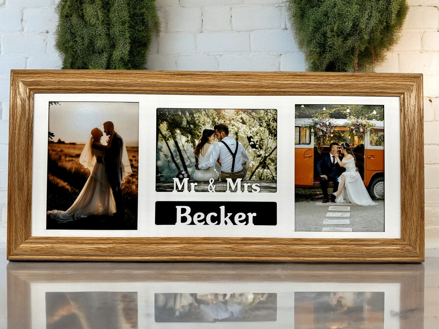 Personalized Wedding Frame | Mr & Mrs Couples Last Name