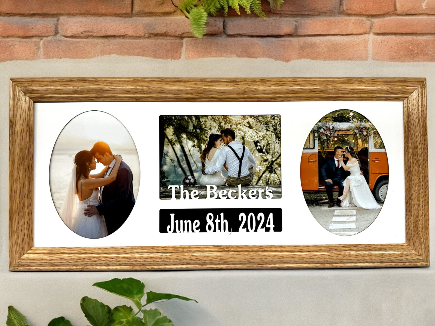 Personalized Wedding Frame | Couples Last Name & Wed Date