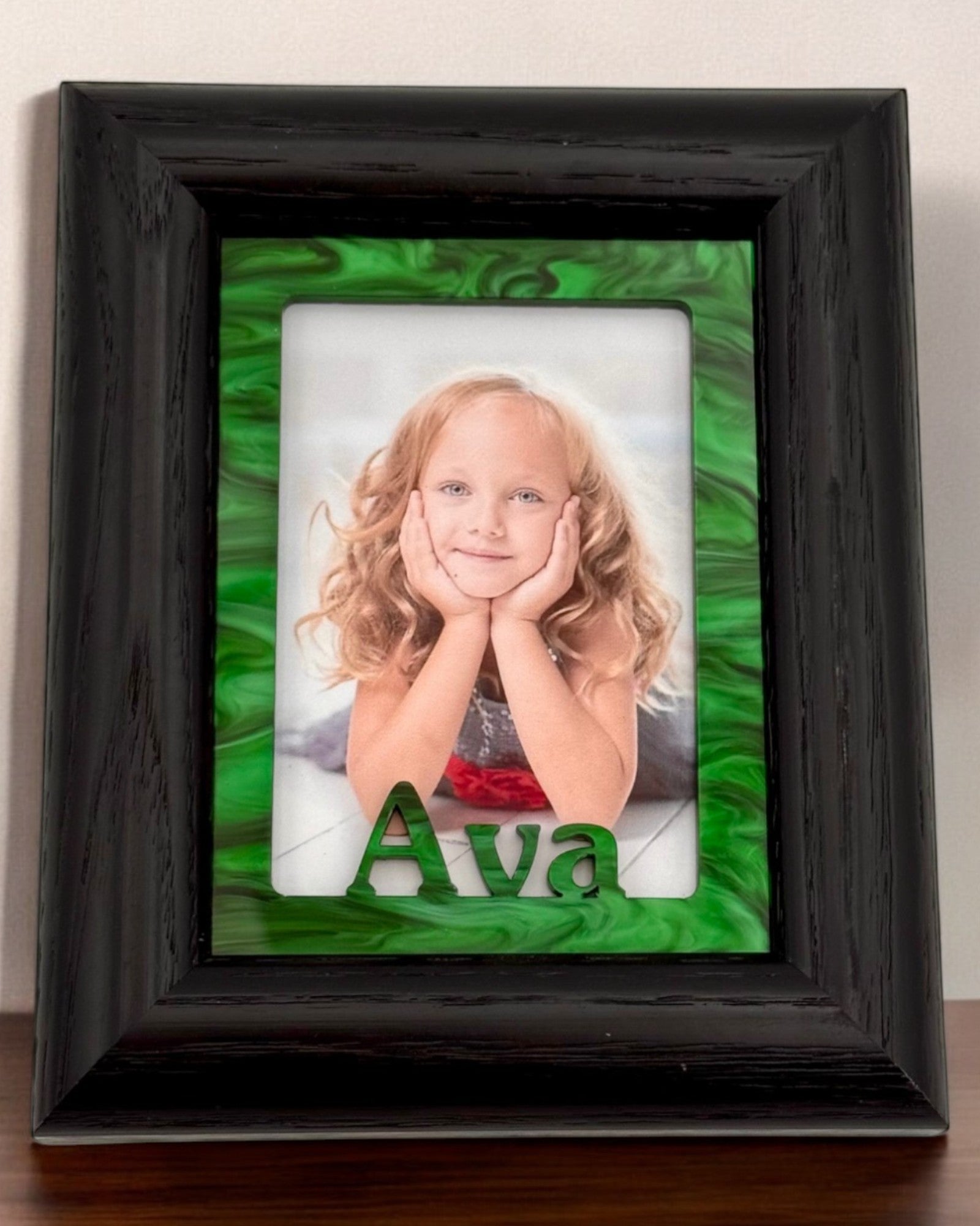 Personalized Acrylic Picture Frames | Wallet Size Photo Display