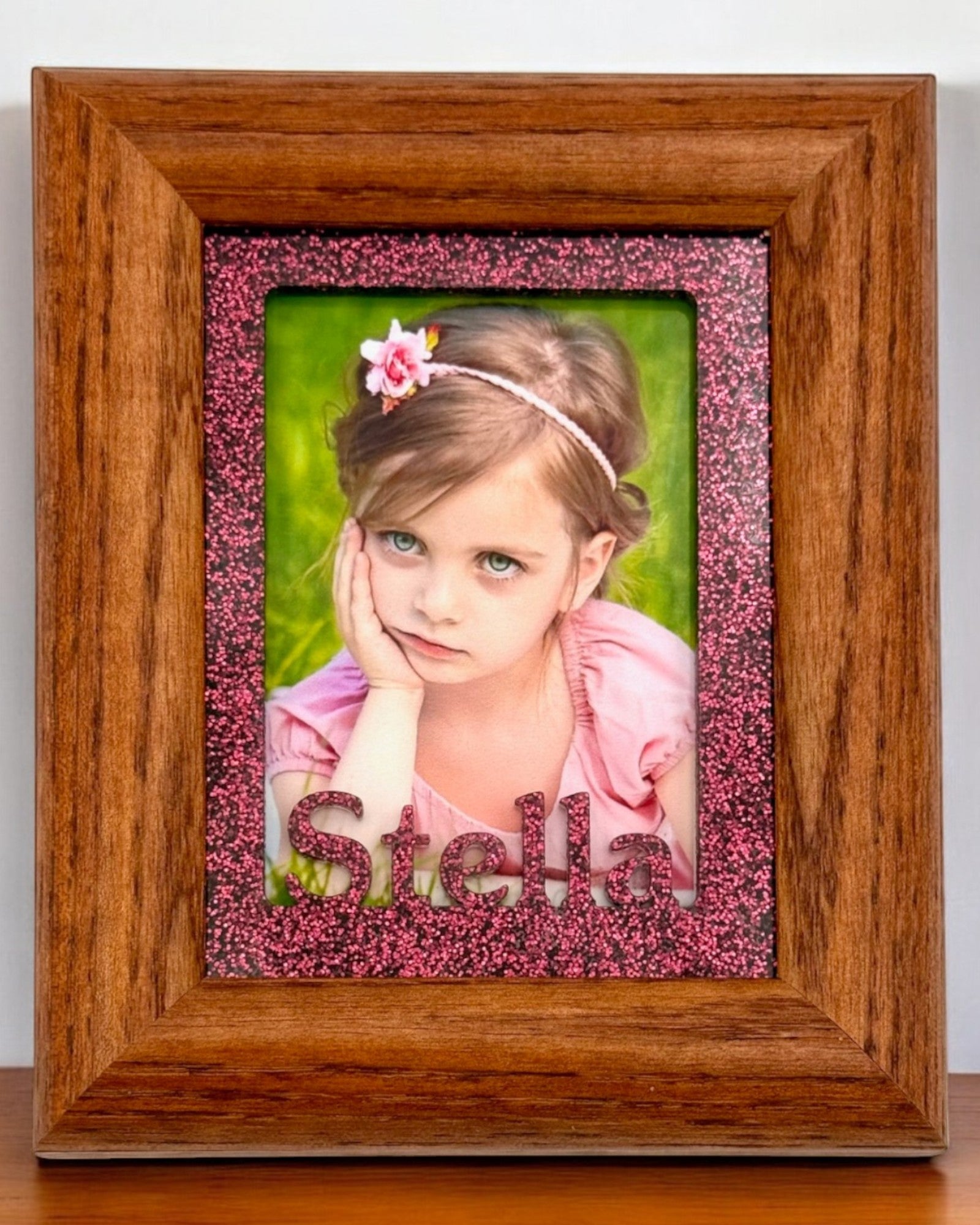 Personalized Acrylic Picture Frames | Wallet Size Photo Display