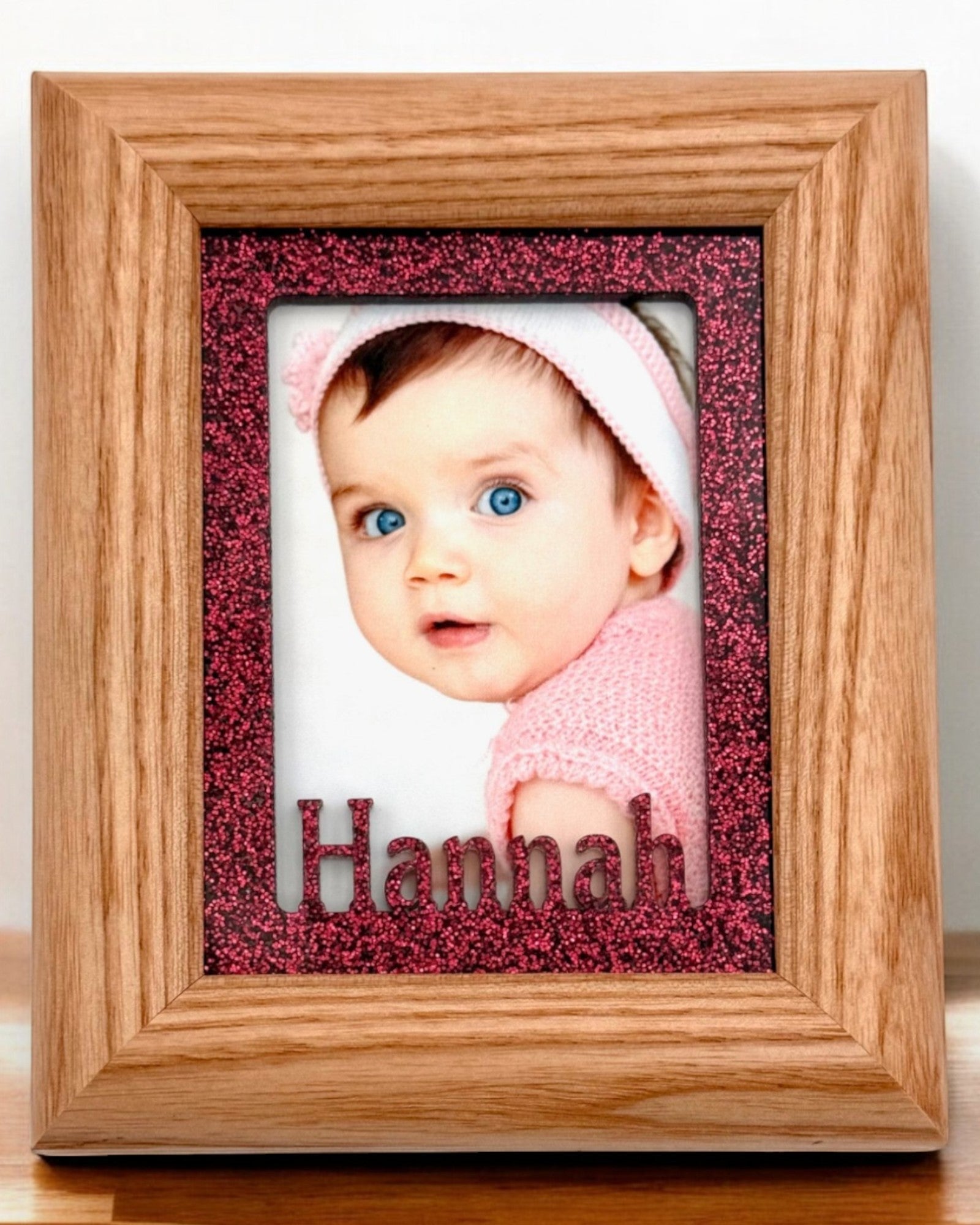 Personalized Acrylic Picture Frames | Wallet Size Photo Display