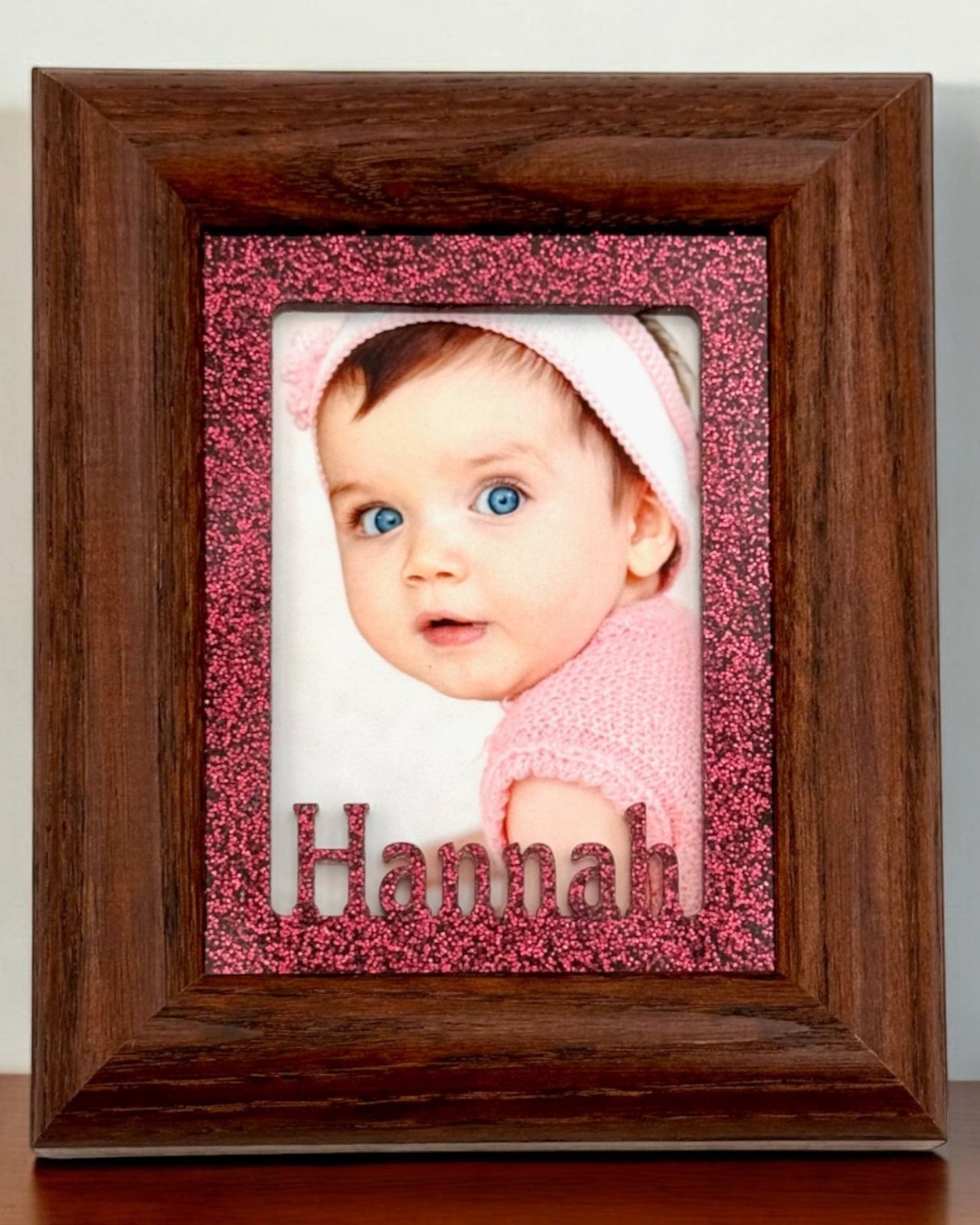 Personalized Acrylic Picture Frames | Wallet Size Photo Display