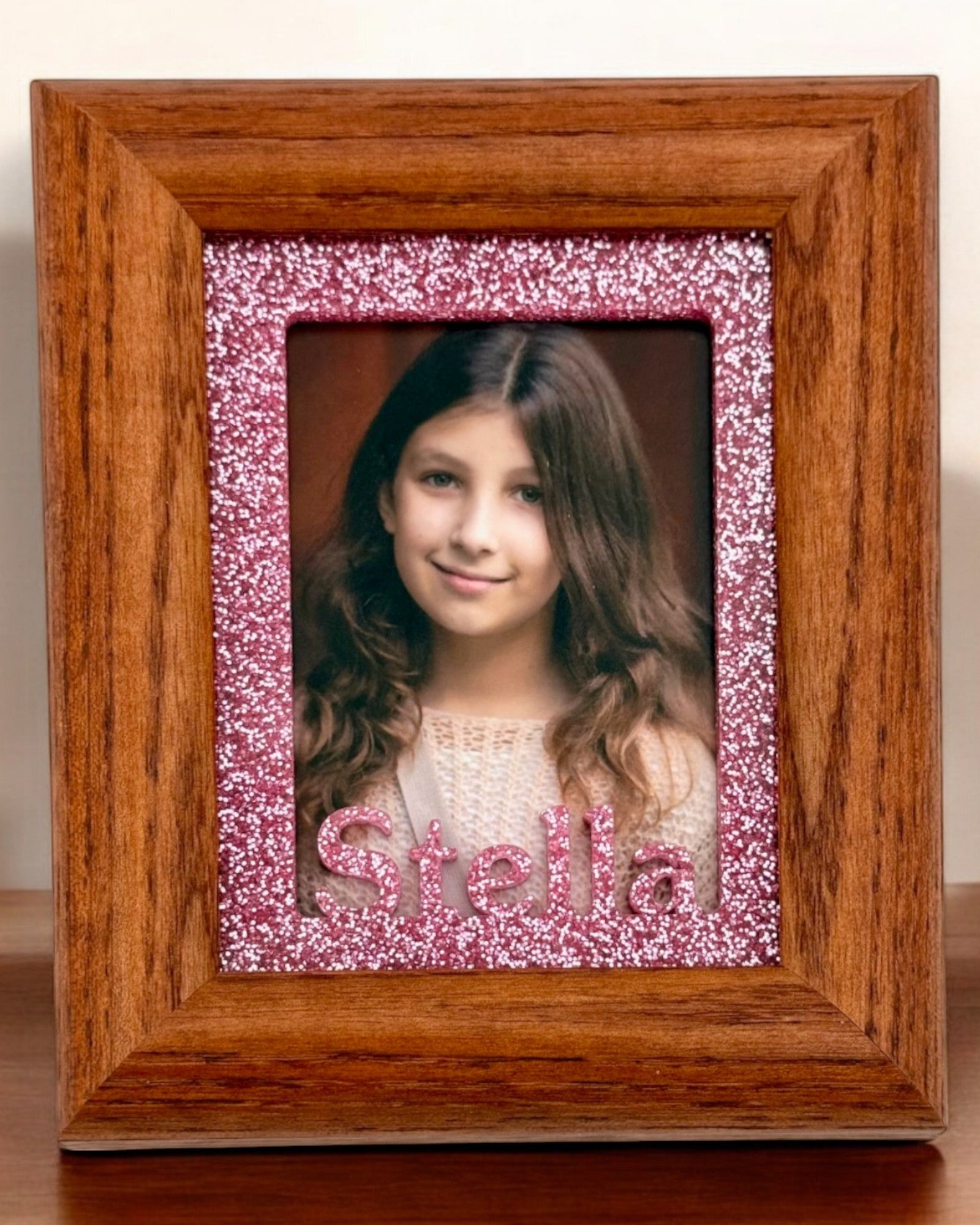 Personalized Acrylic Picture Frames | Wallet Size Photo Display
