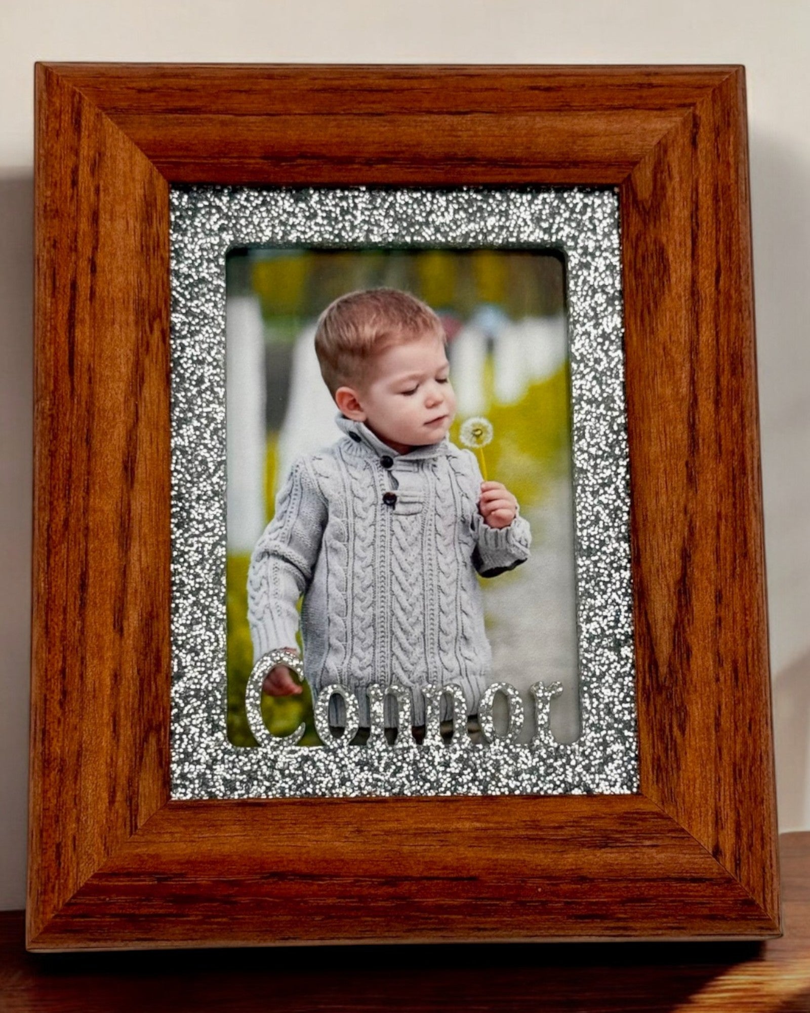 Personalized Acrylic Picture Frames | Wallet Size Photo Display