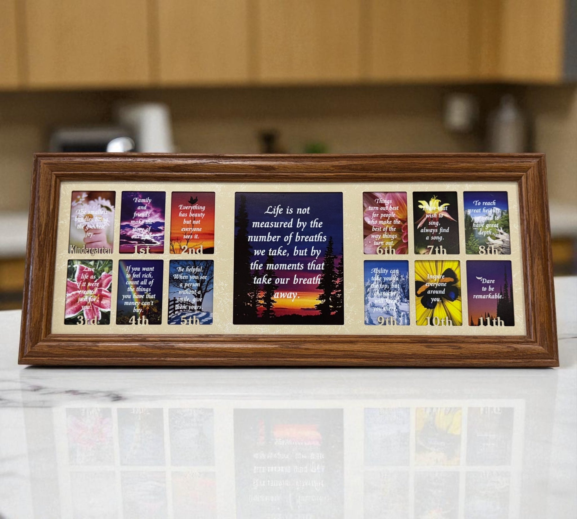 School Years Picture Frame | Kindergarten to Senior (Numbers)