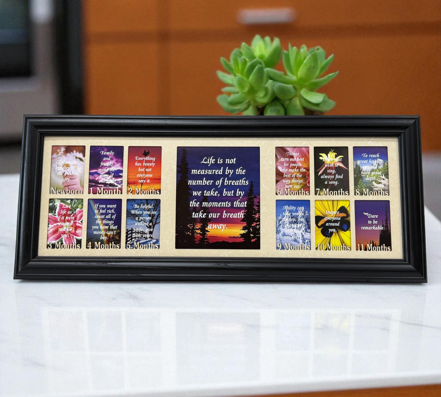 Newborn Picture Frame | Baby’s First Year Photo Collage