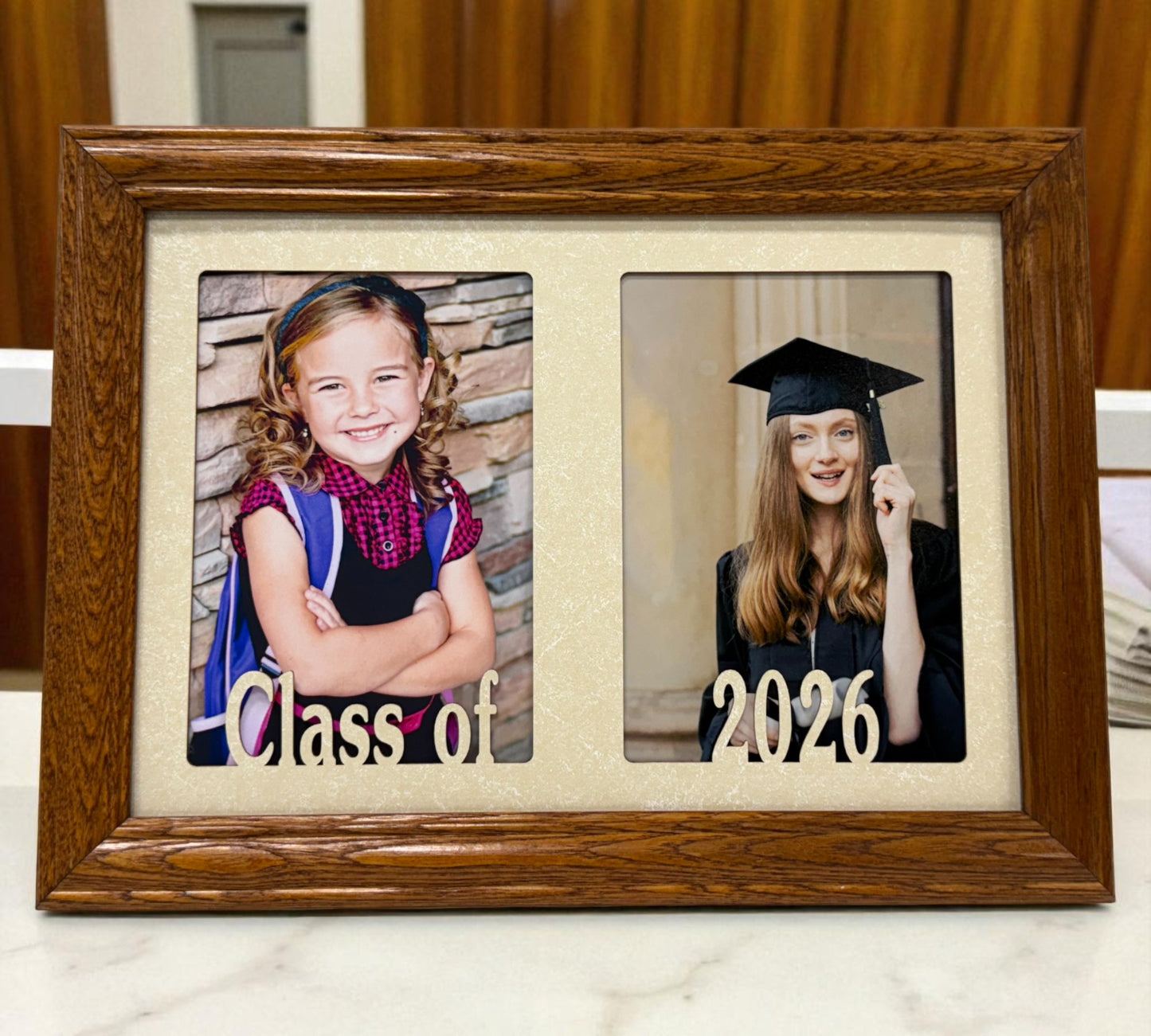 Custom Graduation Frame | Class of 2030 Double Collage