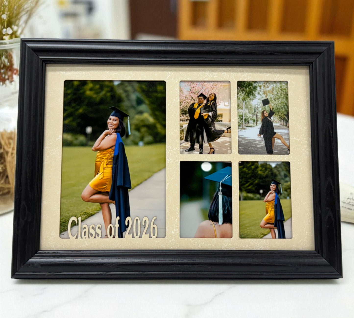 Custom Graduation Frame | Class of 2026 5-Opening Collage