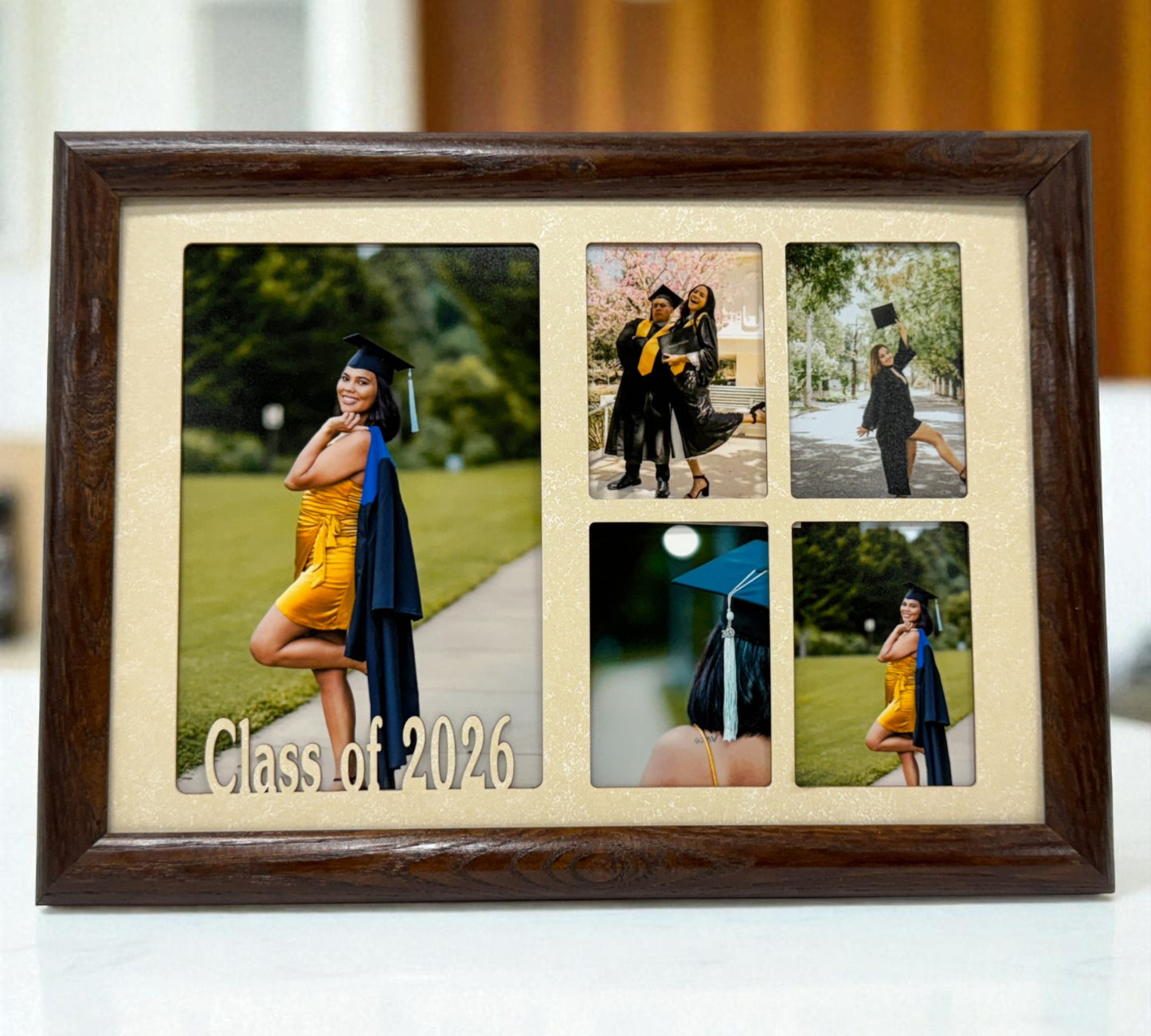 Custom Graduation Frame | Class of 2026 5-Opening Collage