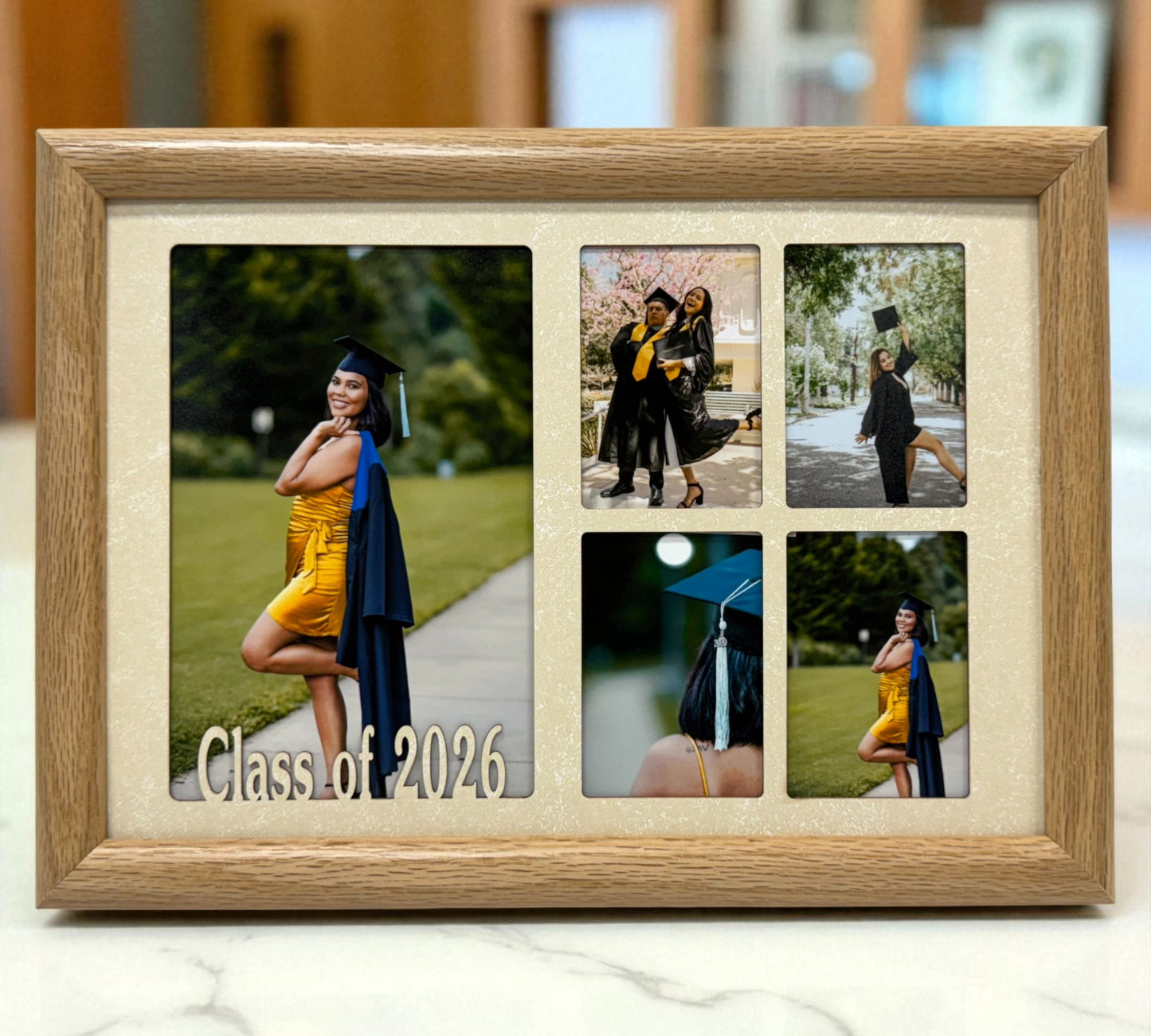 Custom Graduation Frame | Class of 2026 5-Opening Collage