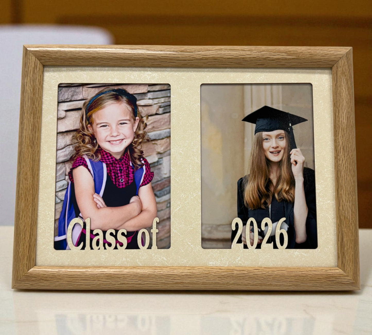 Custom Graduation Frame | Class of 2027 Double Collage