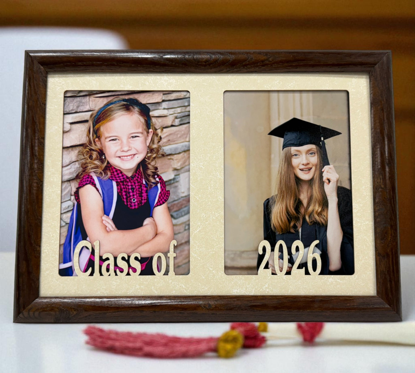 Custom Graduation Frame | Class of 2028 Double Collage