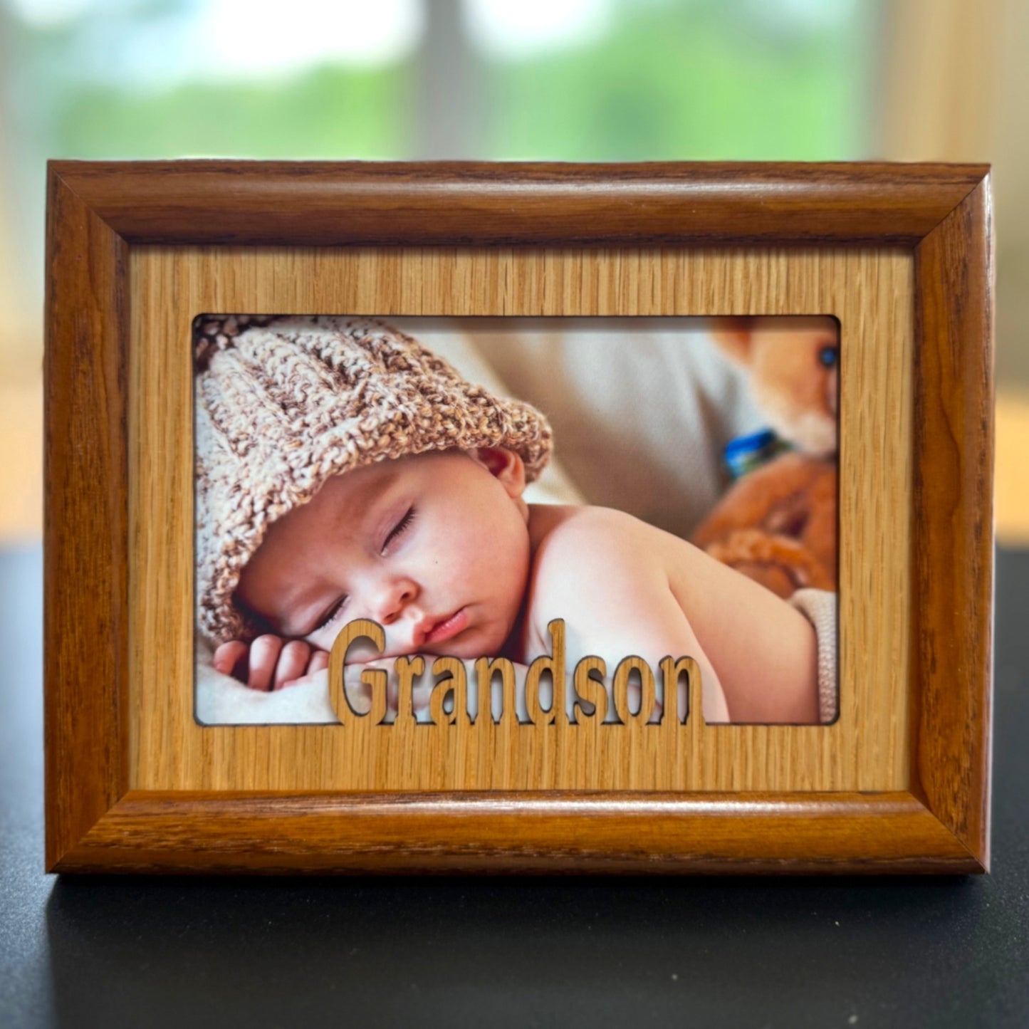 Grandson Picture Frame | Custom Photo Gift of Grandson
