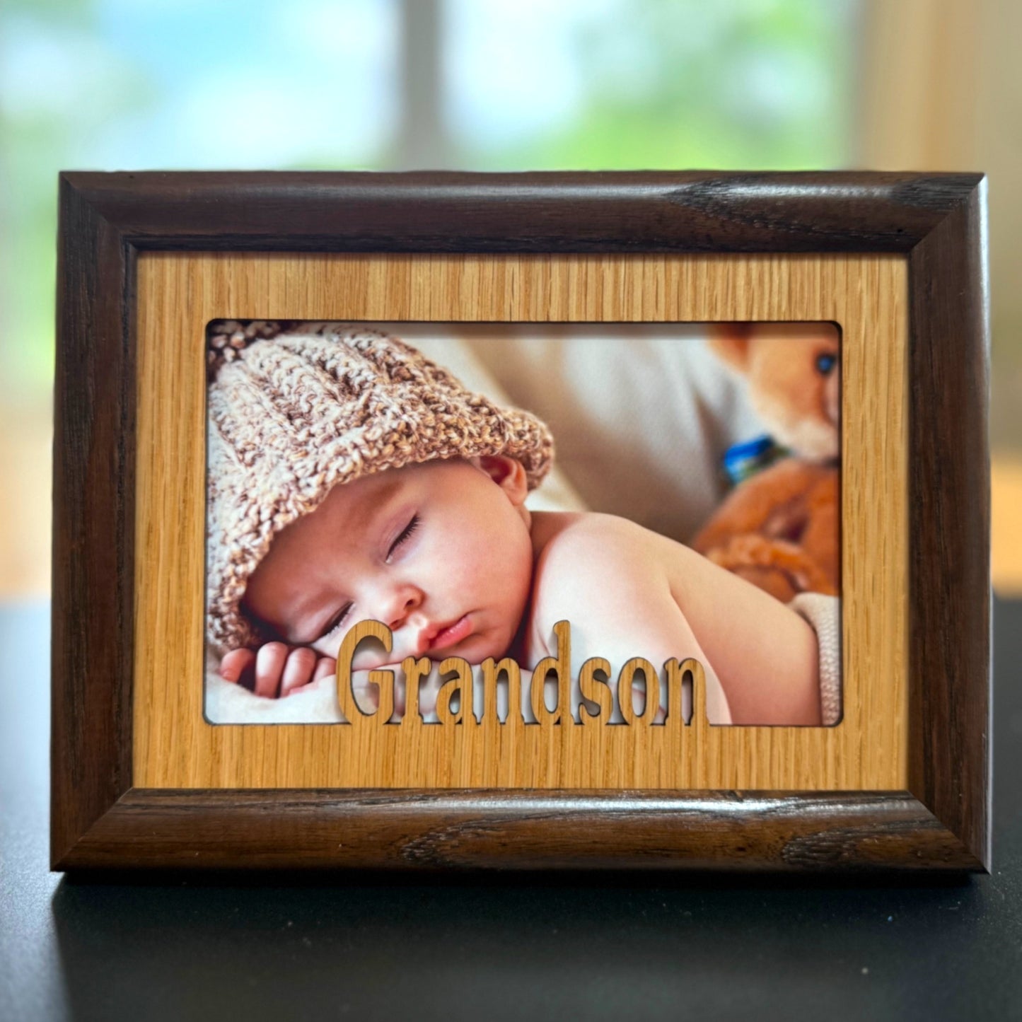 Grandson Picture Frame | Custom Photo Gift of Grandson