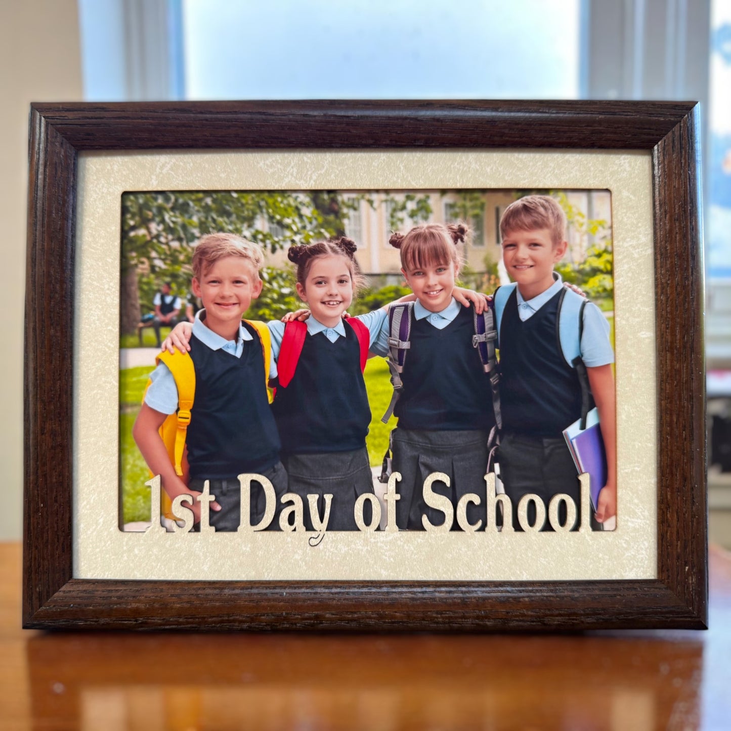 1st Day of School Picture Frame | Back to School Photo Keepsake