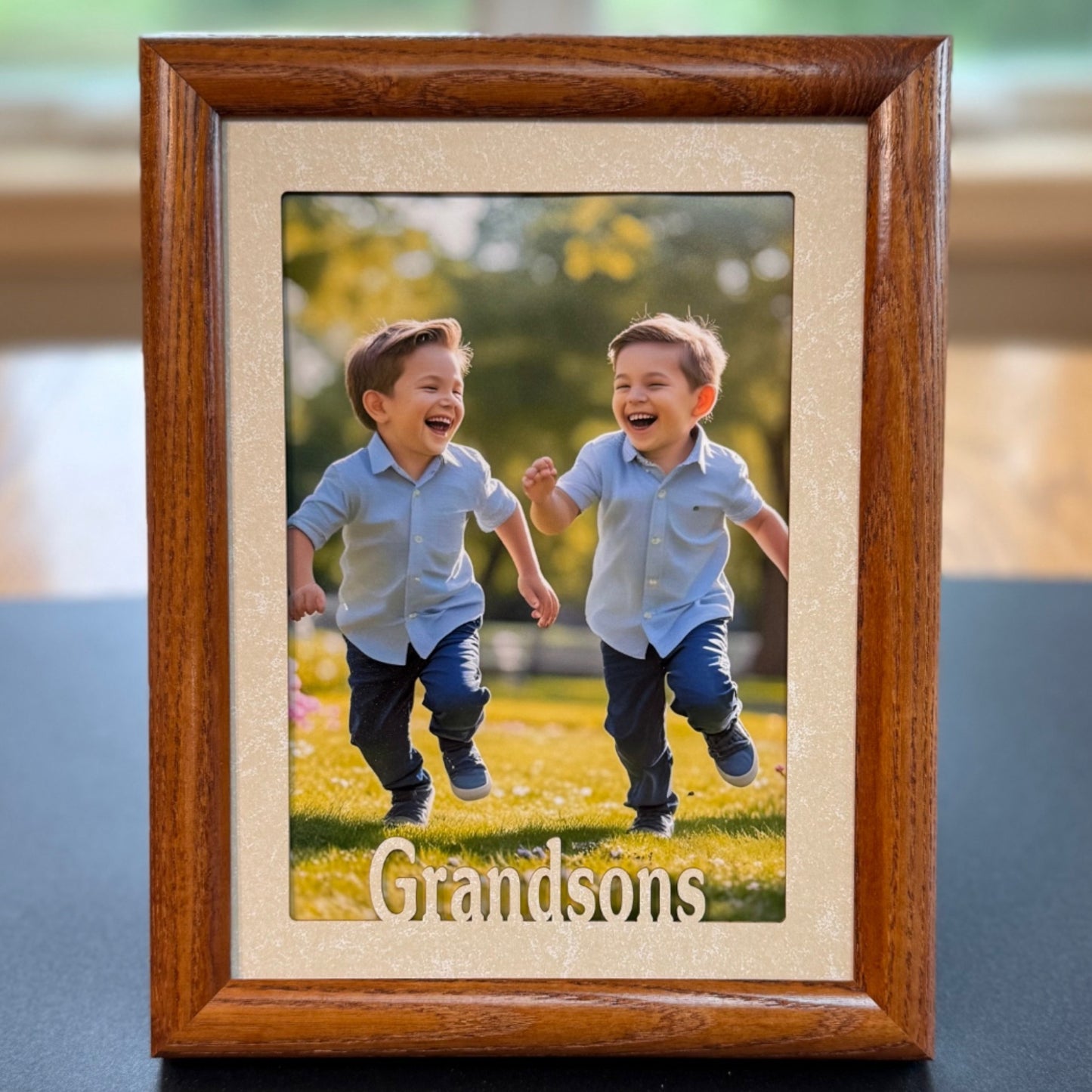 Grandson Picture Frame | Custom Photo Gift of Grandson