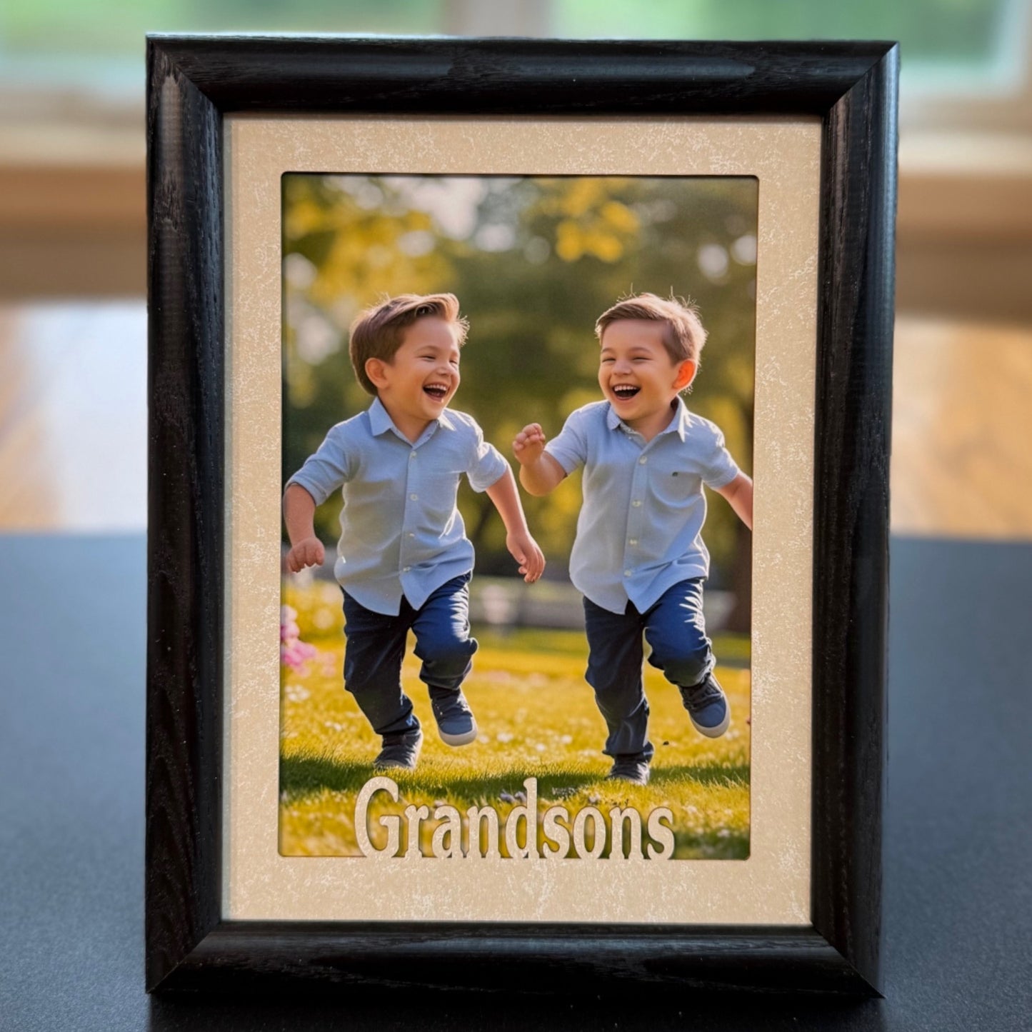 Grandson Picture Frame | Custom Photo Gift of Grandson