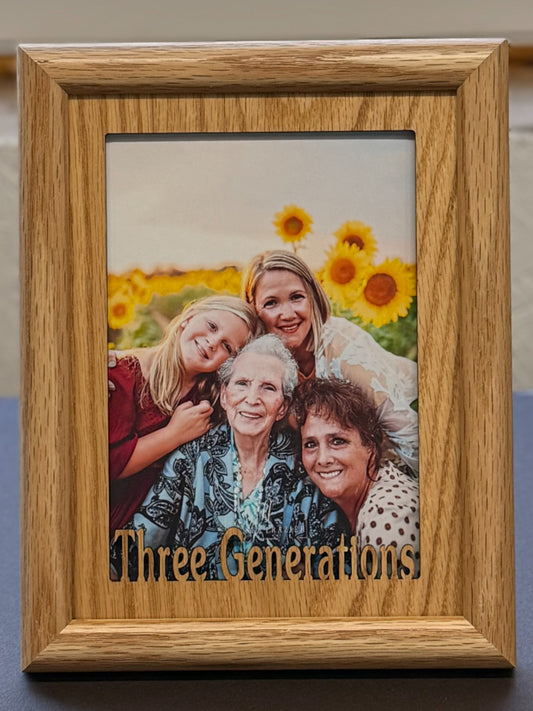 Generation Picture Frame | Family Heritage & Generations Photo Gift