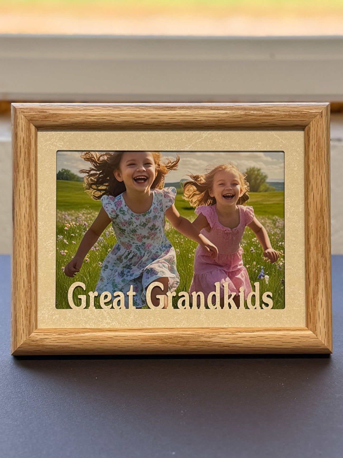 Grandkids Picture Frame | Family Photo Gift for Grandparents