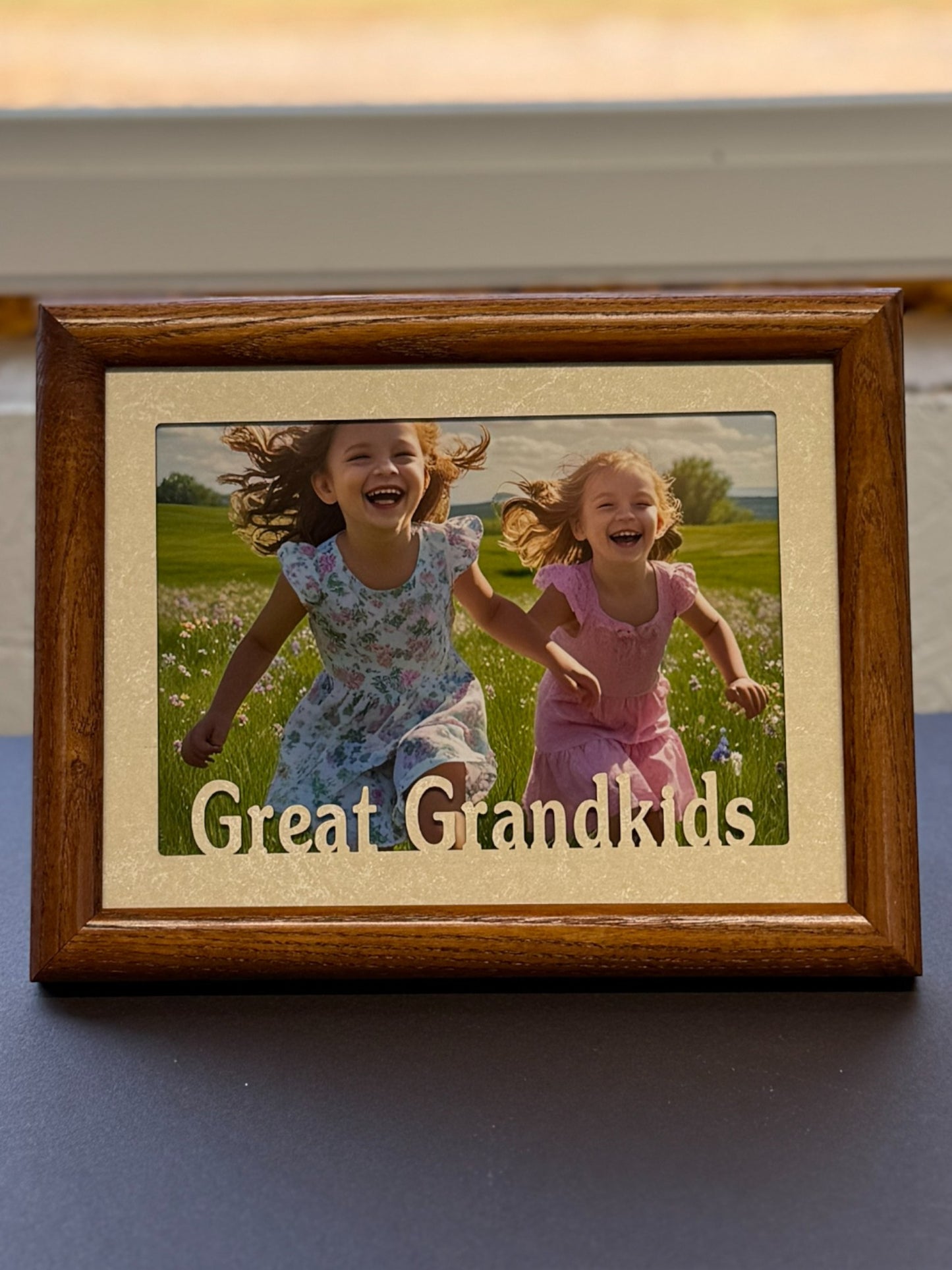 Grandkids Picture Frame | Family Photo Gift for Grandparents
