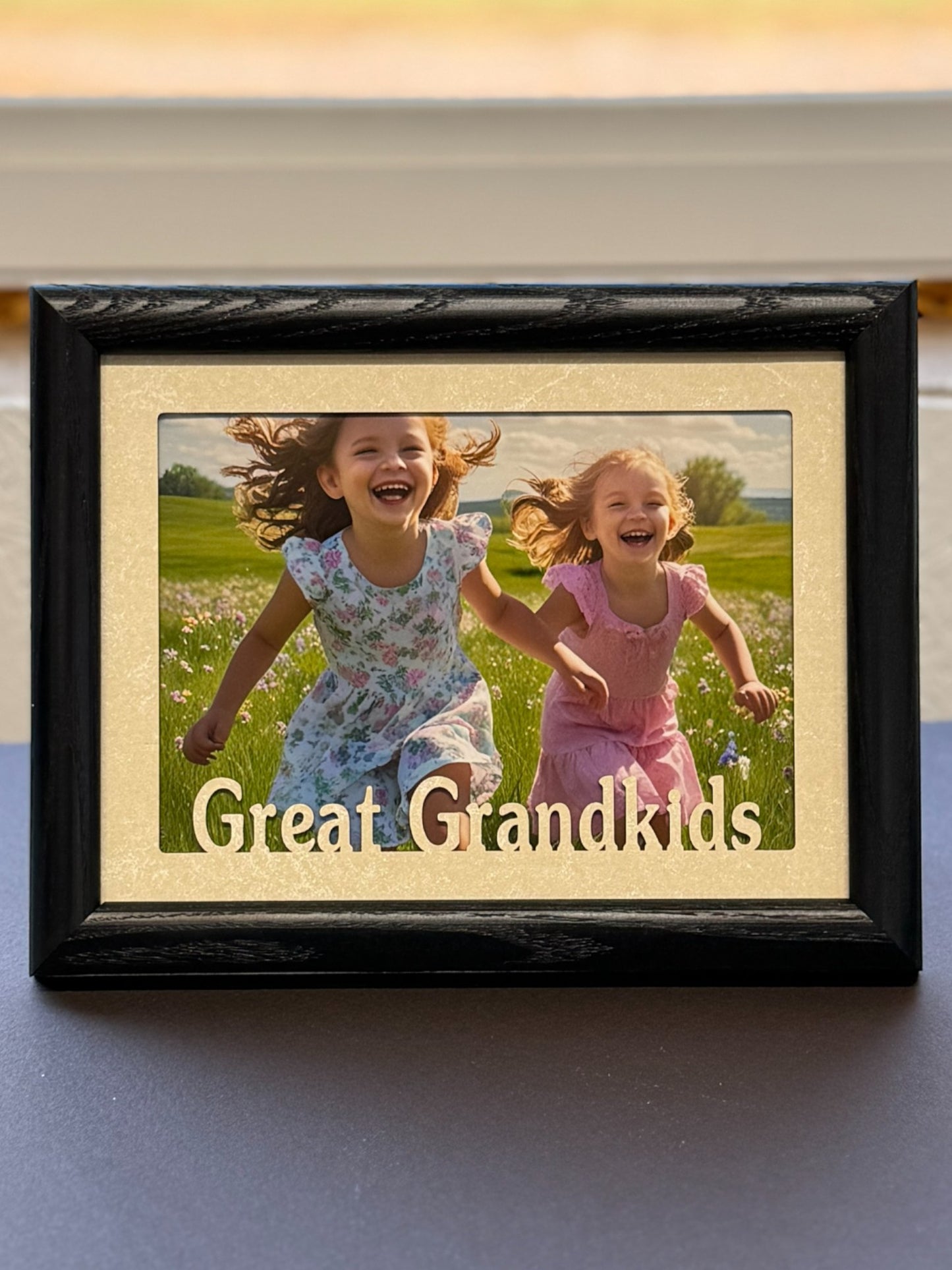 Grandkids Picture Frame | Family Photo Gift for Grandparents