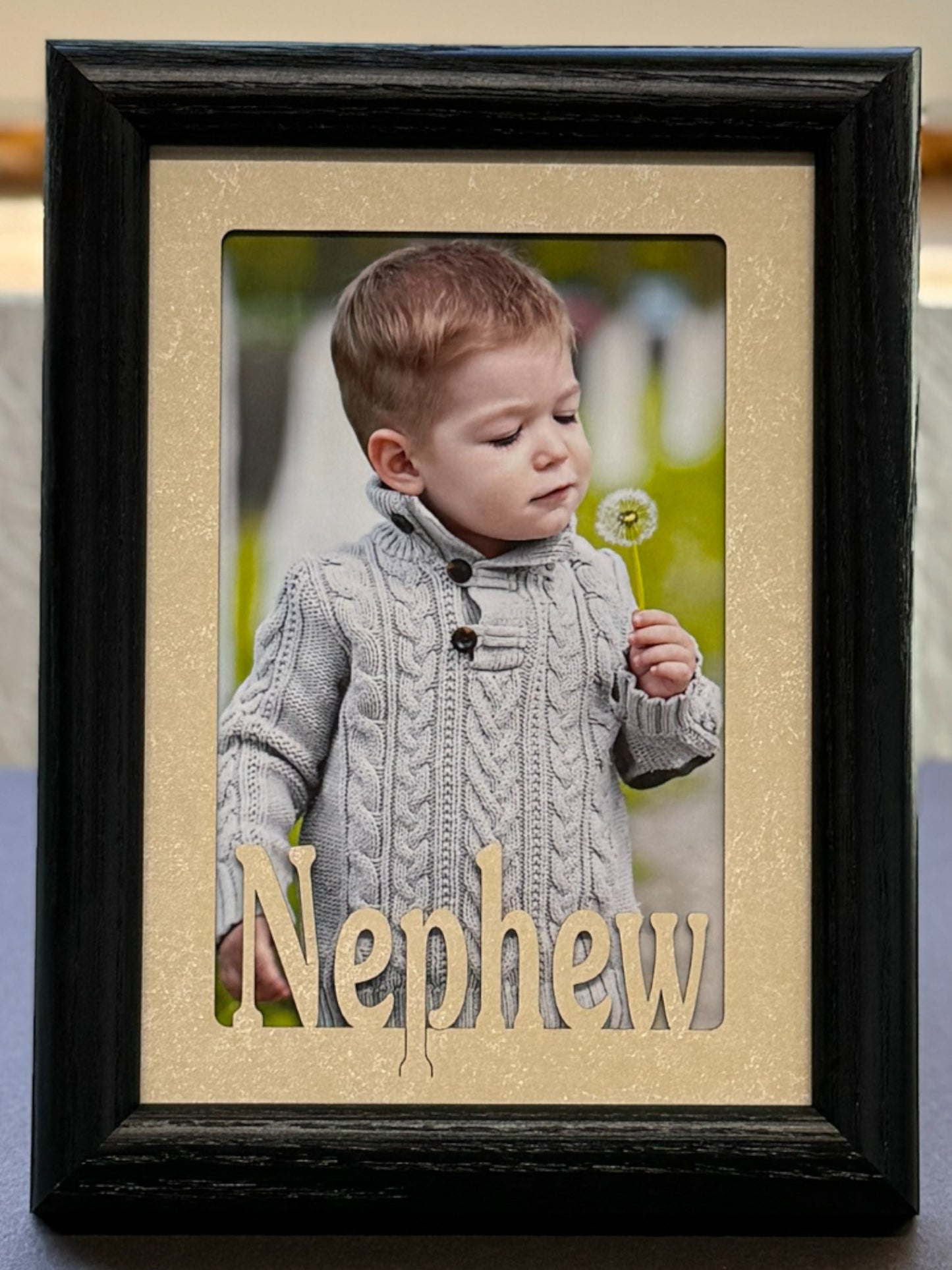 “Me & My Aunt” personalized family photo frame in portrait orientation Family Picture Frame | Extended Family