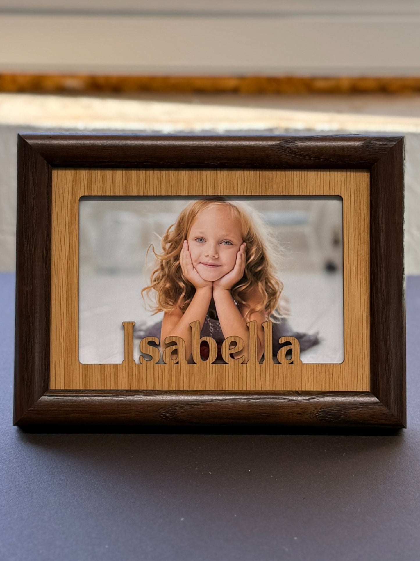 Personalized Picture Frame | Custom Name or Text Photo Frame