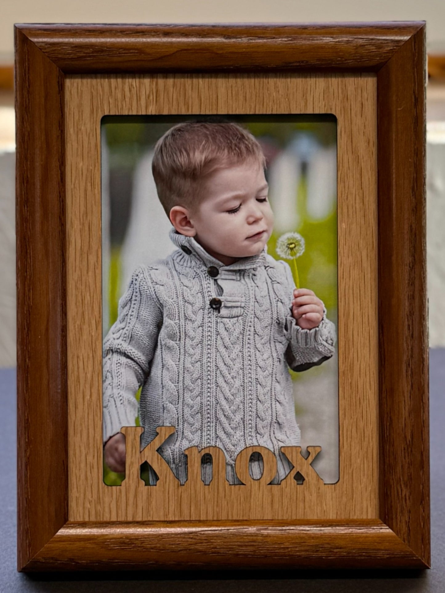 Personalized Picture Frame | Custom Name or Text Photo Frame