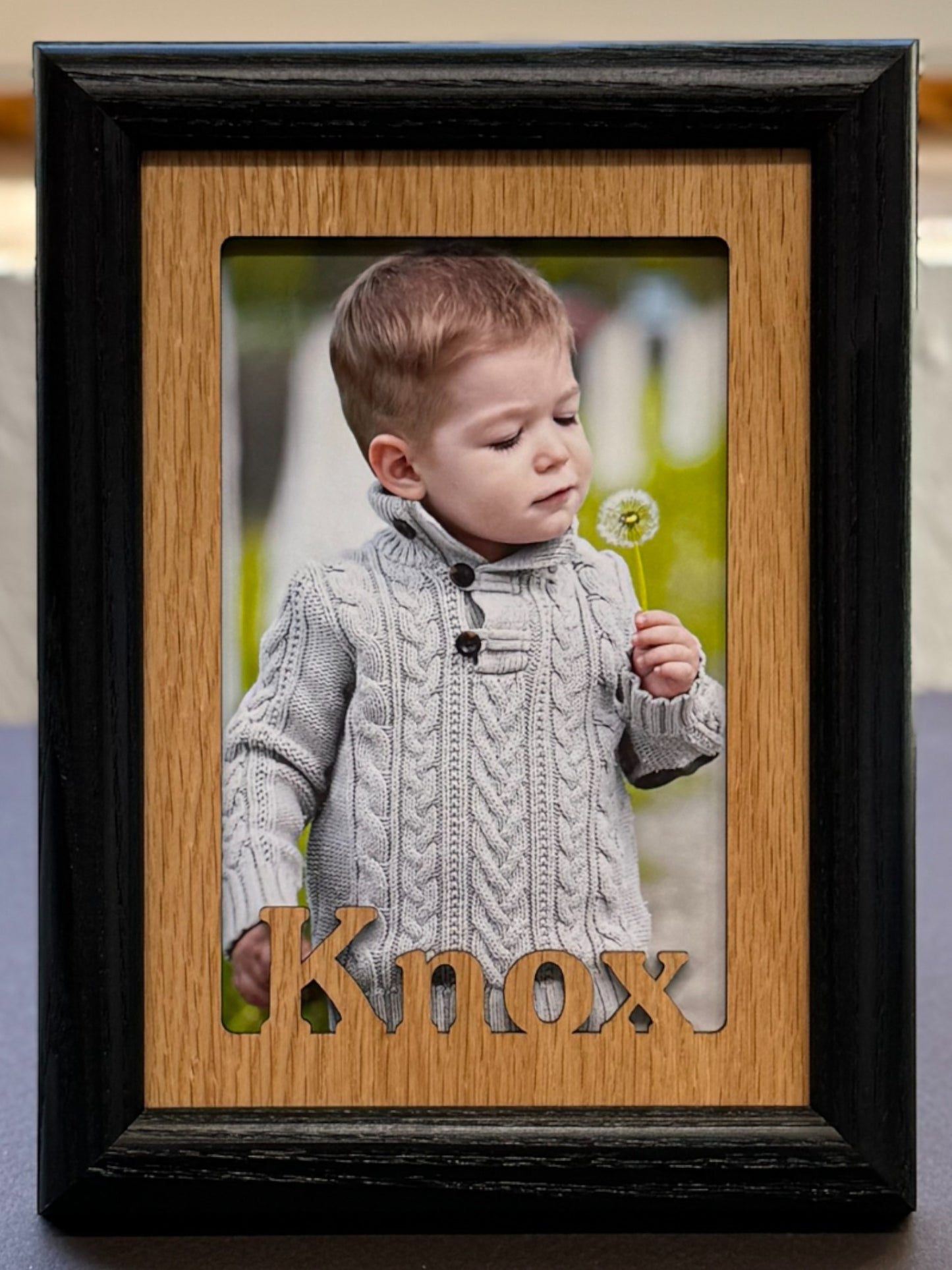 Personalized Picture Frame | Custom Name or Text Photo Frame
