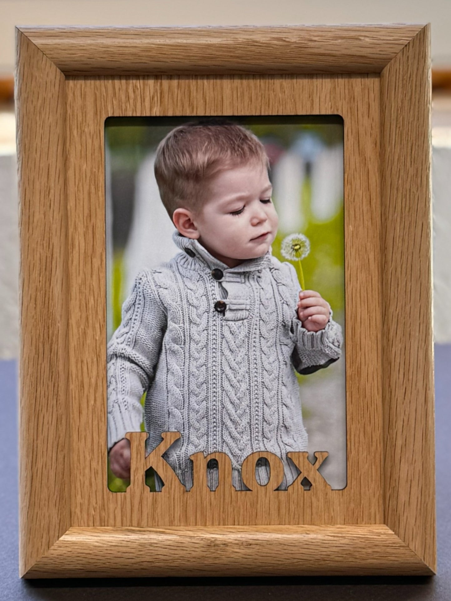 Personalized Picture Frame | Custom Name or Text Photo Frame