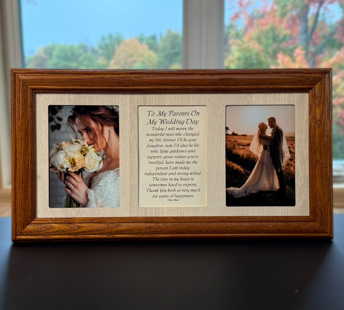 Parent Wedding Frame | To My Parents On My Wedding Day Poetry Bride
