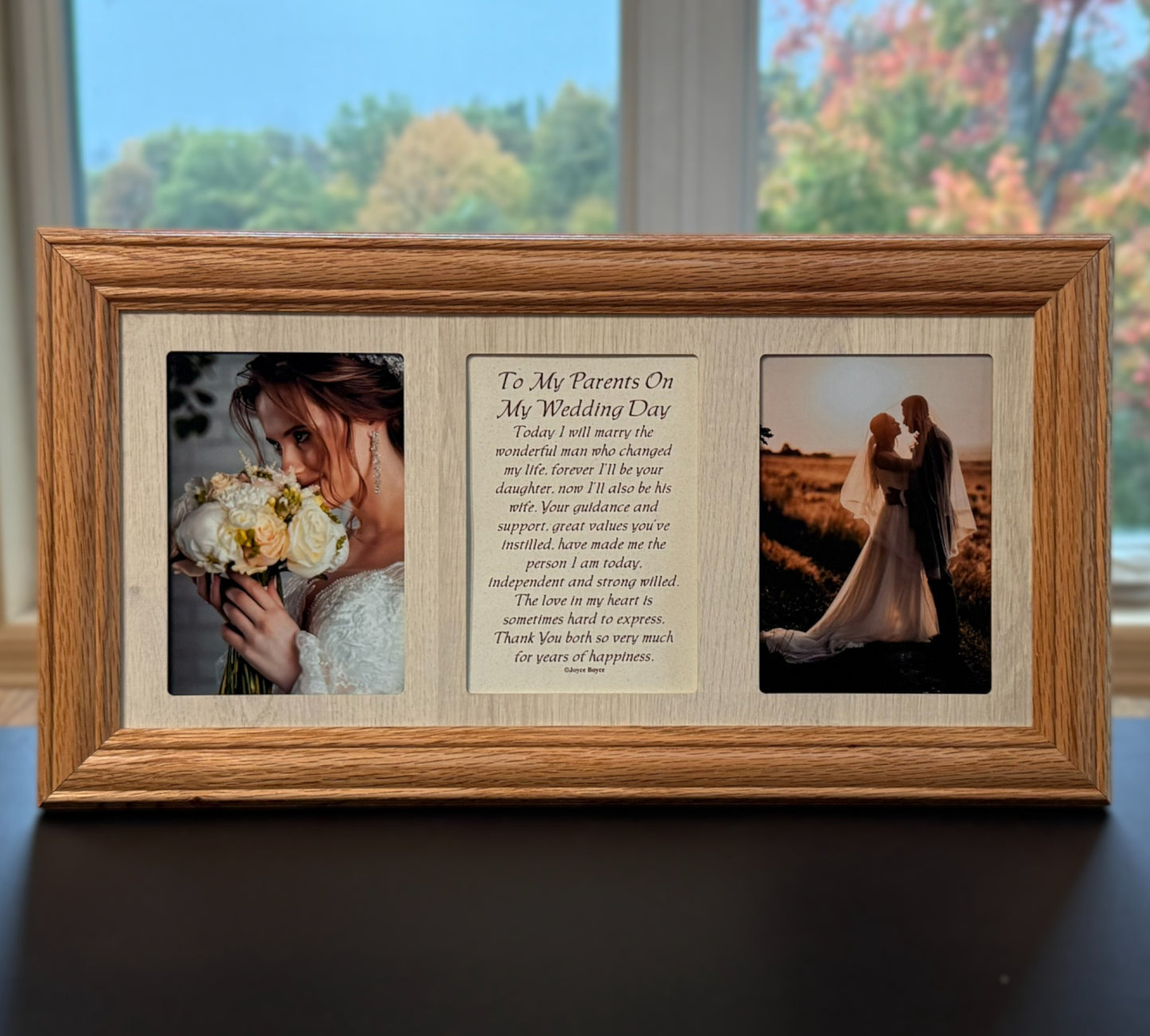 Parent Wedding Frame | To My Parents On My Wedding Day Poetry Bride
