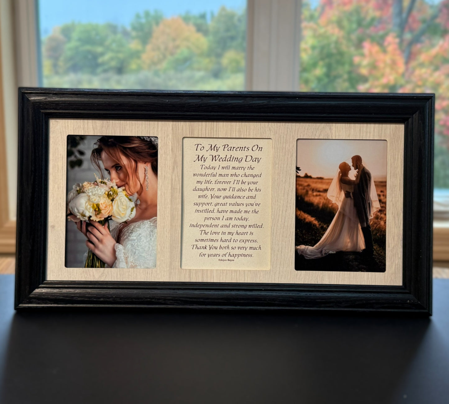 Parent Wedding Frame | To My Parents On My Wedding Day Poetry Bride