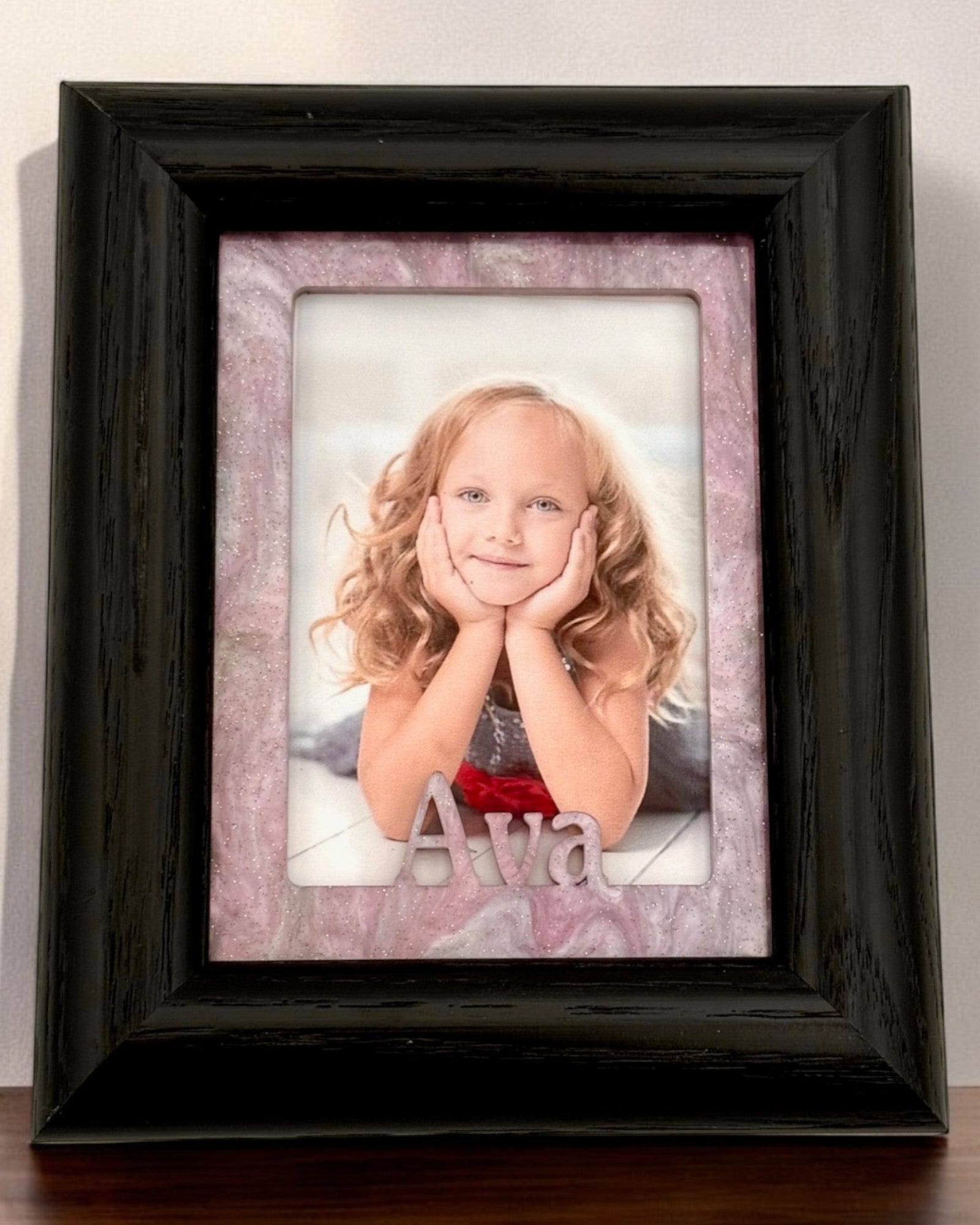 Personalized Acrylic Picture Frames | Wallet Size Photo Display