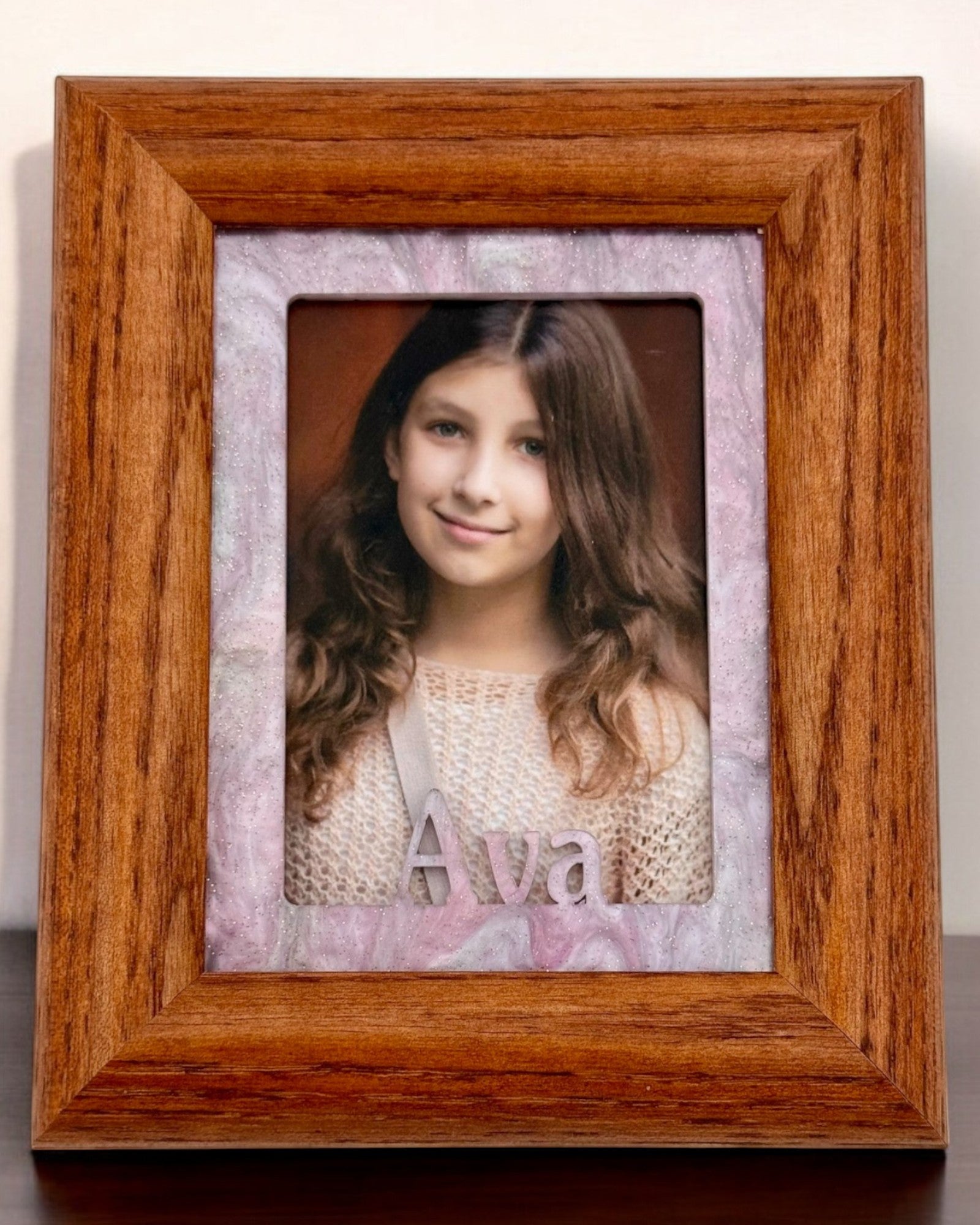 Personalized Acrylic Picture Frames | Wallet Size Photo Display