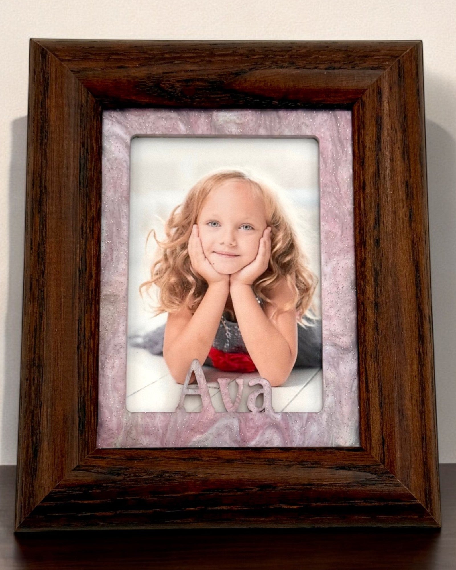 Personalized Acrylic Picture Frames | Wallet Size Photo Display
