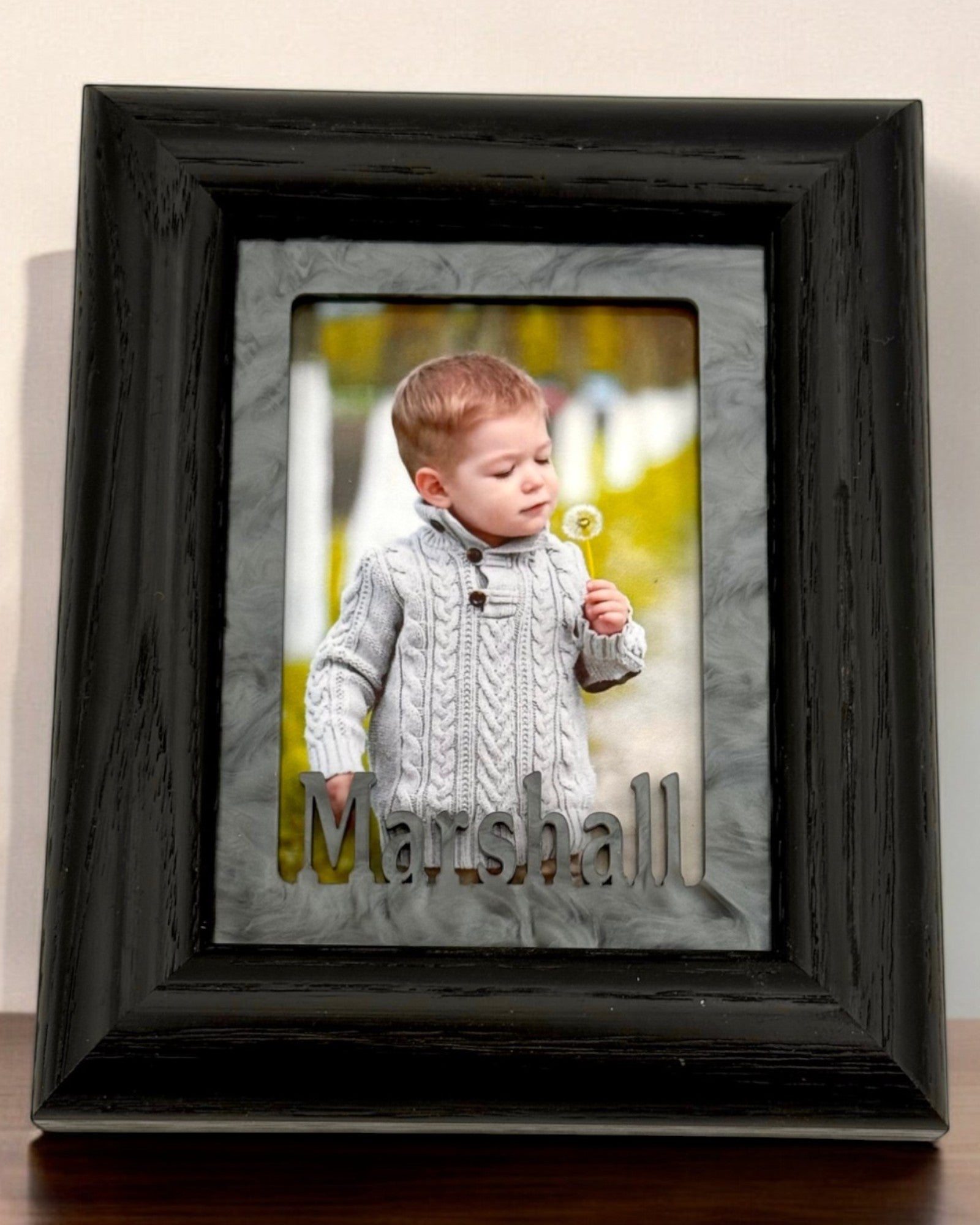 Personalized Acrylic Picture Frames | Wallet Size Photo Display