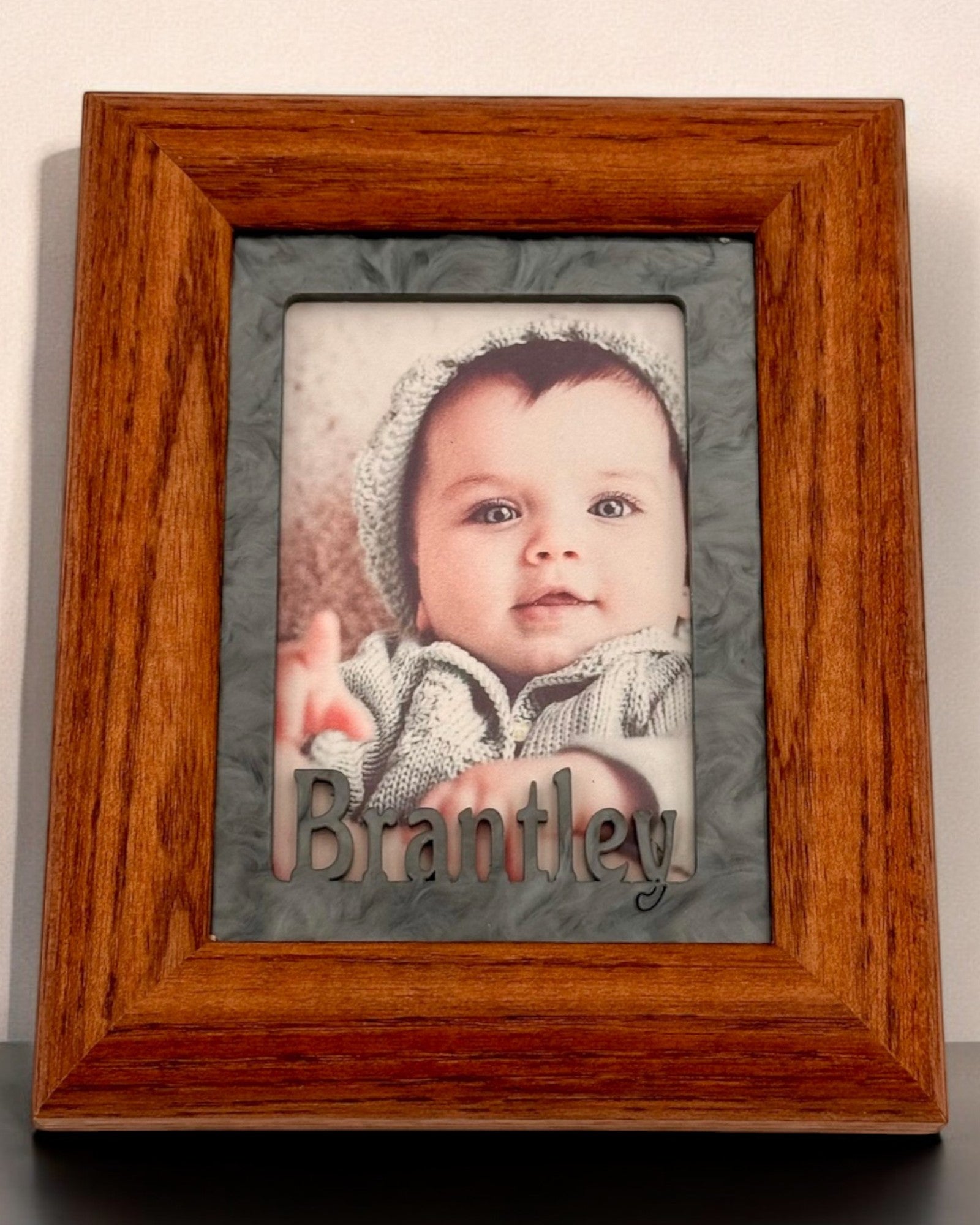 Personalized Acrylic Picture Frames | Wallet Size Photo Display