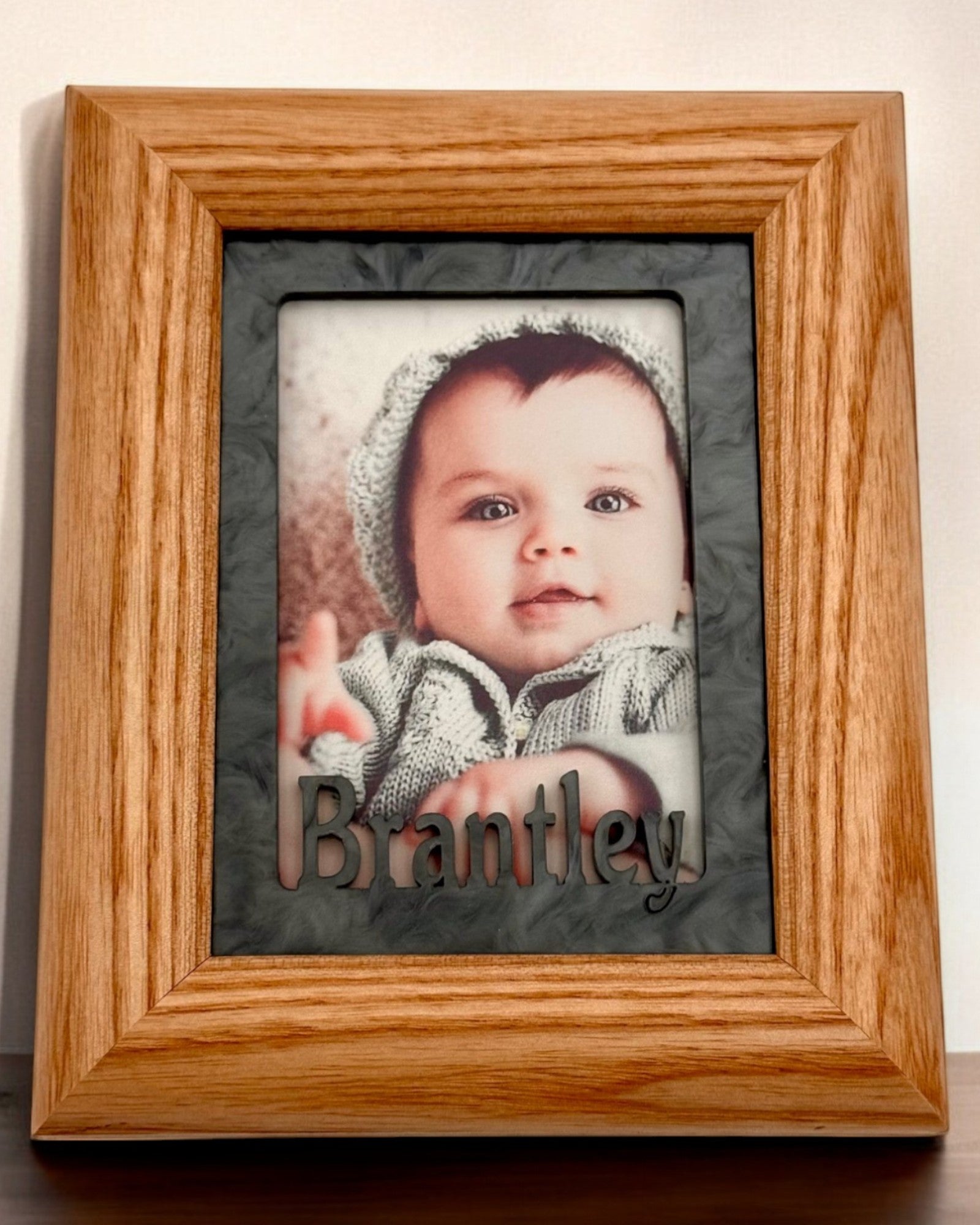 Personalized Acrylic Picture Frames | Wallet Size Photo Display