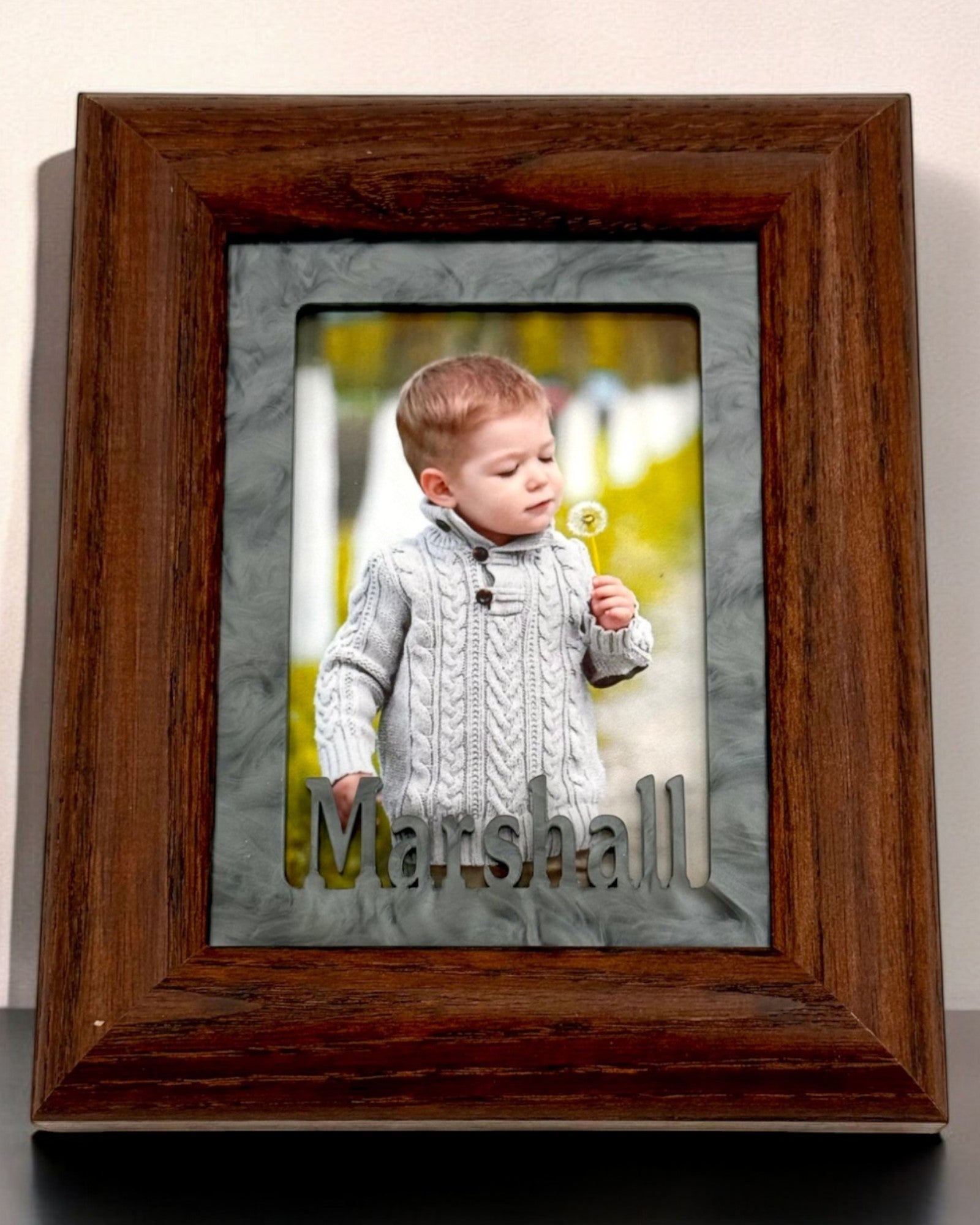 Personalized Acrylic Picture Frames | Wallet Size Photo Display