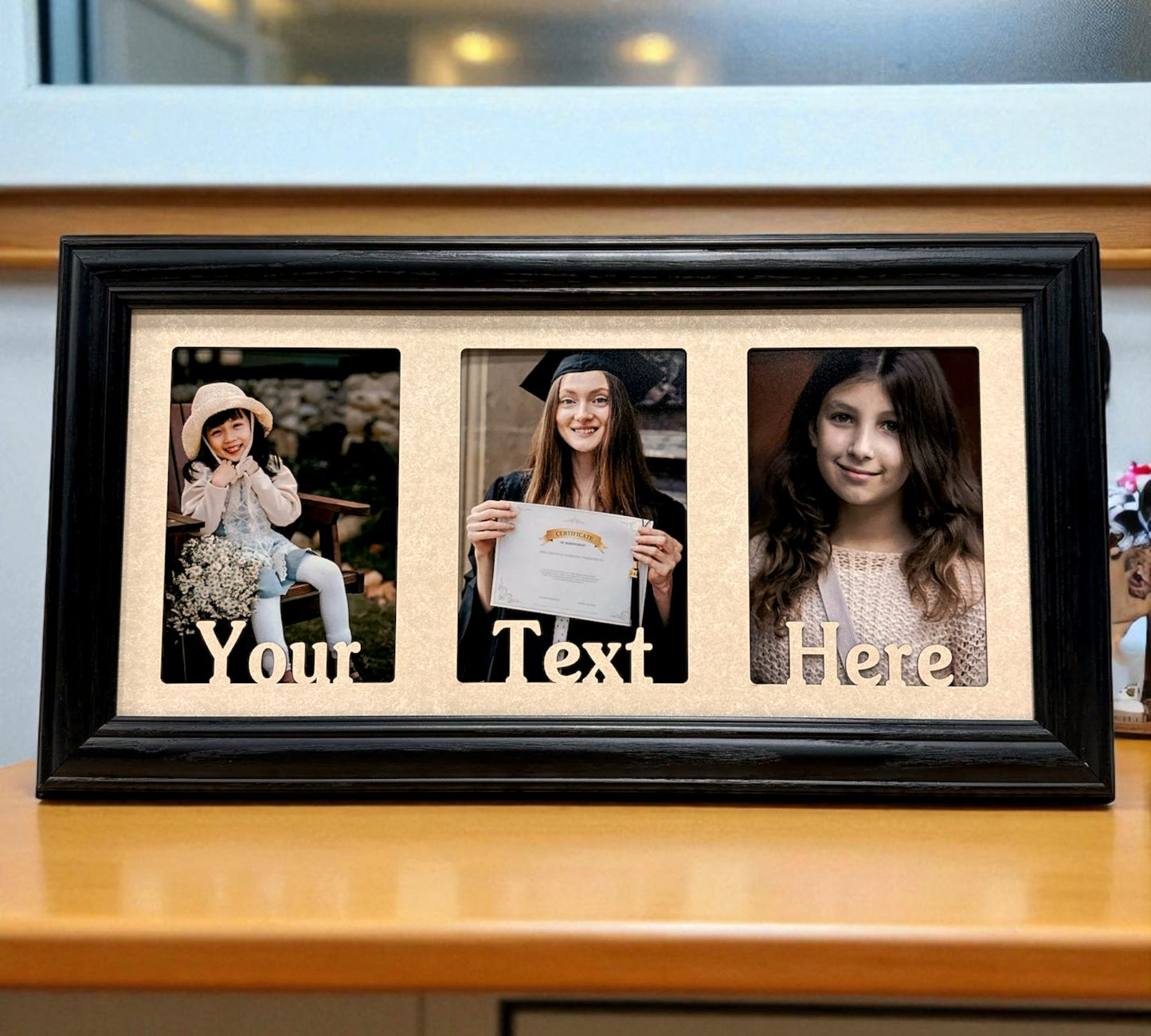 Personalized Collage Frame | Double, Triple & Quad Photo Display