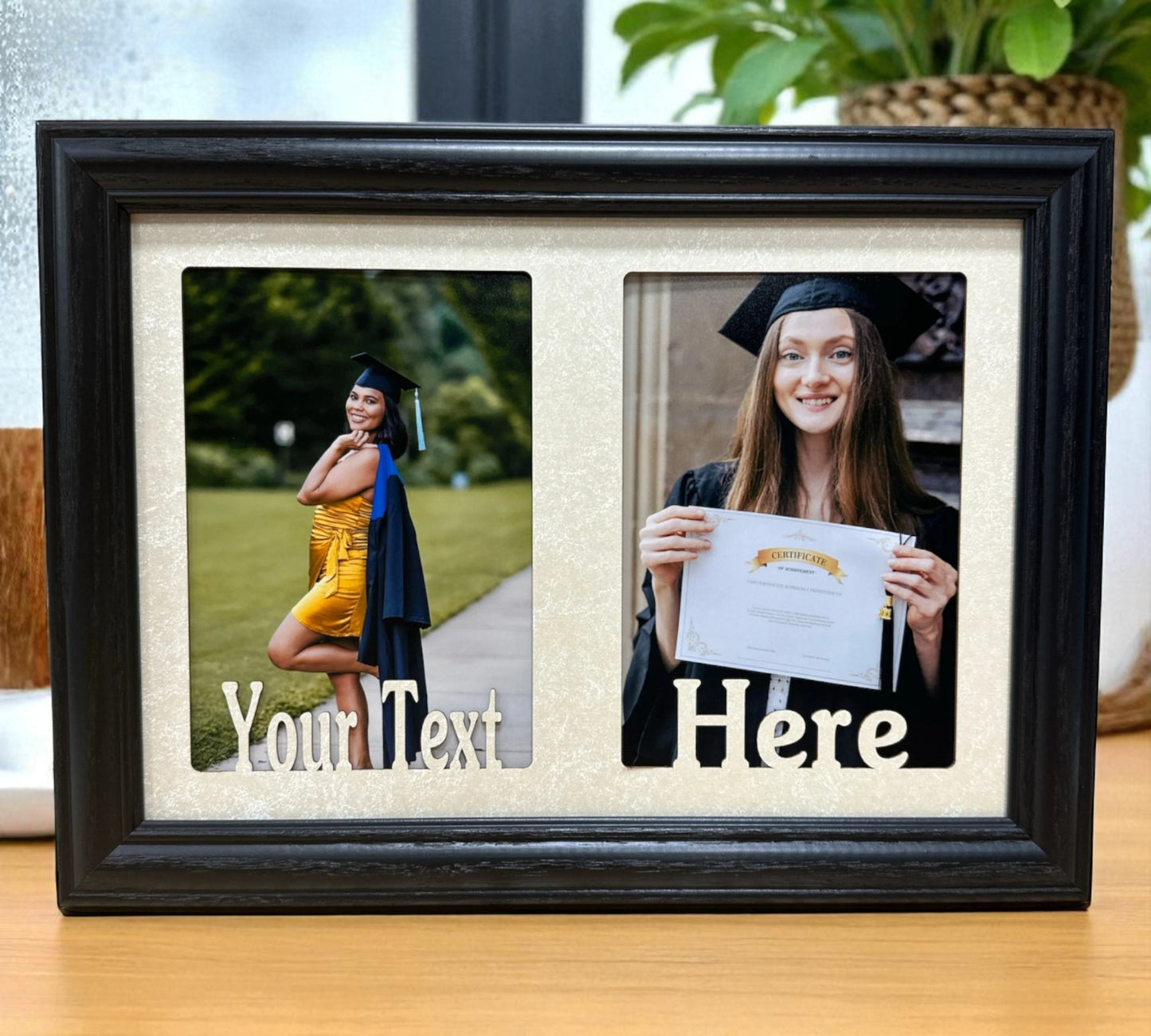 Personalized Collage Frame | Double, Triple & Quad Photo Display