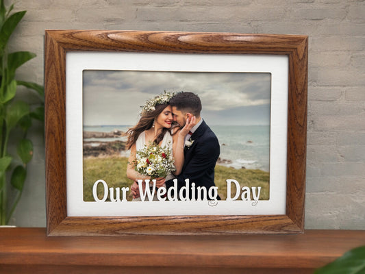 Wedding Picture Frame | Our Wedding Day