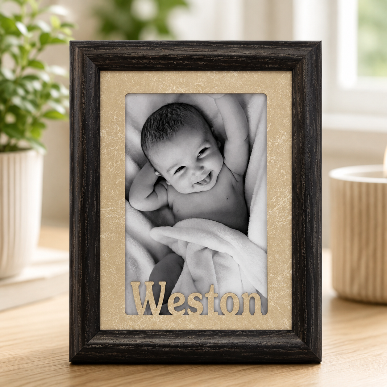Personalized Picture Frame | Custom Name Display | Many sizes & colors!