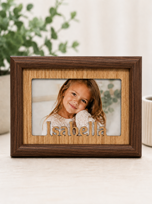 Personalized Picture Frame | Custom Name Display | Many sizes & colors!