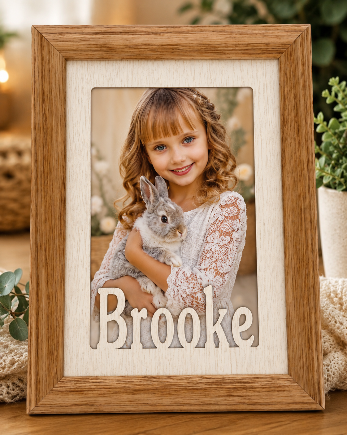 Personalized Picture Frame | Custom Name Display | Many sizes & colors!
