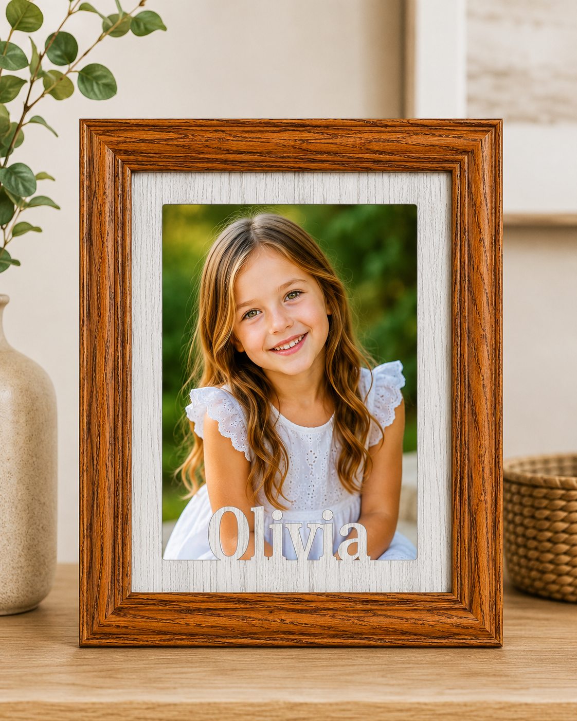 Personalized Picture Frame | Custom Name Display | Many sizes & colors!